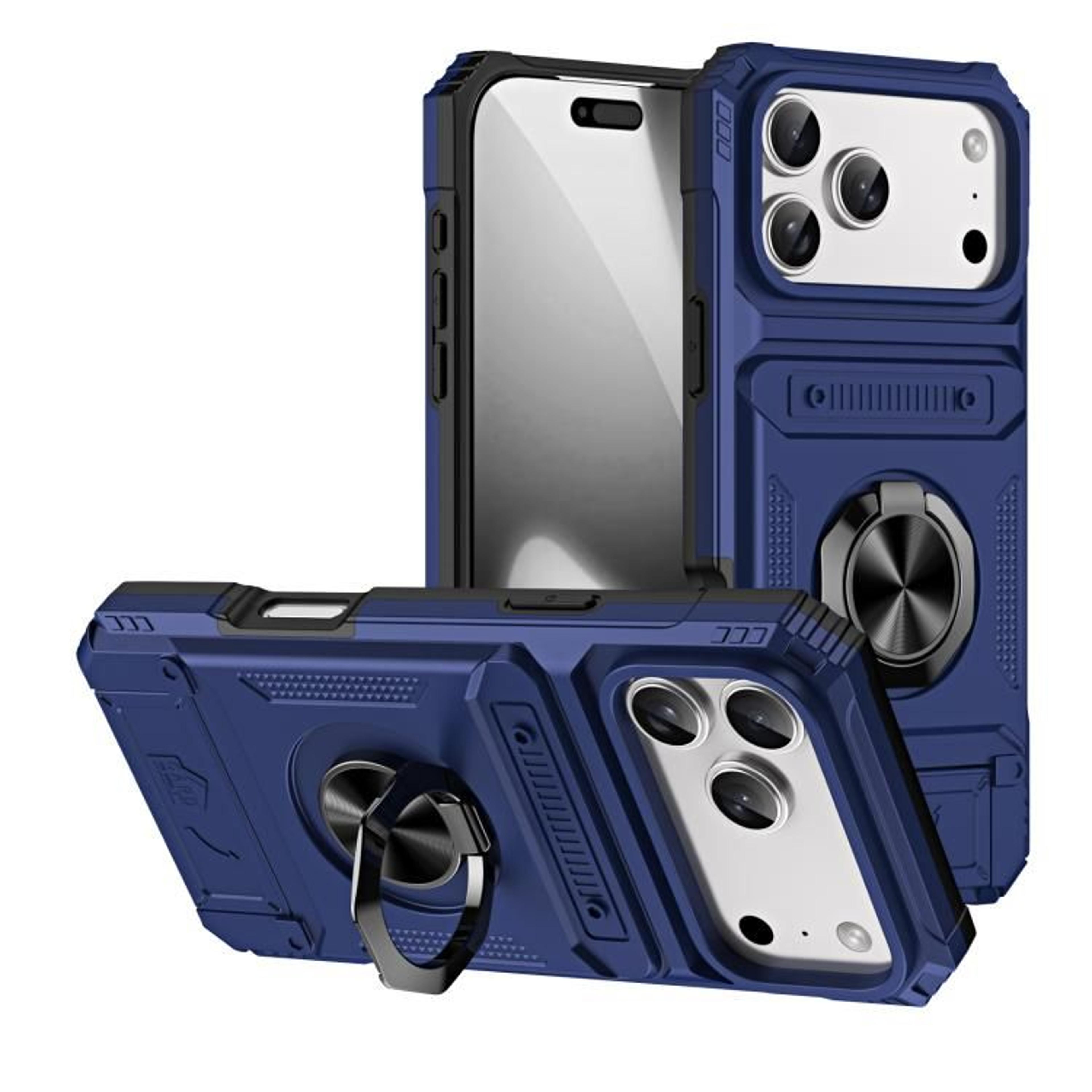 Shockproof TPU And PC Ring Holder Case For IPhone 18 Pro Max 10