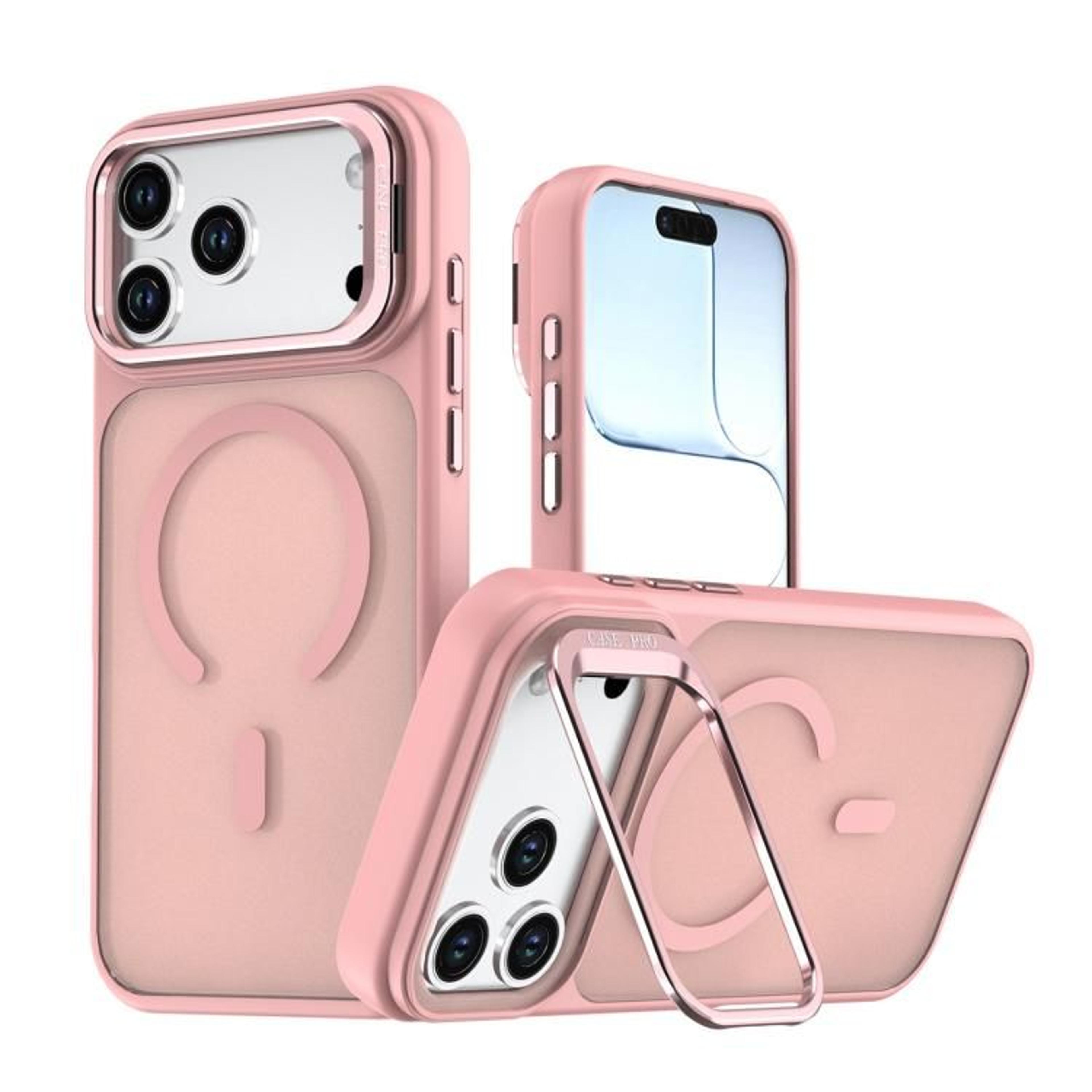 IPhone 18 Pro MagSafe Phone Case With Frosted Finish And Camera Stand 8