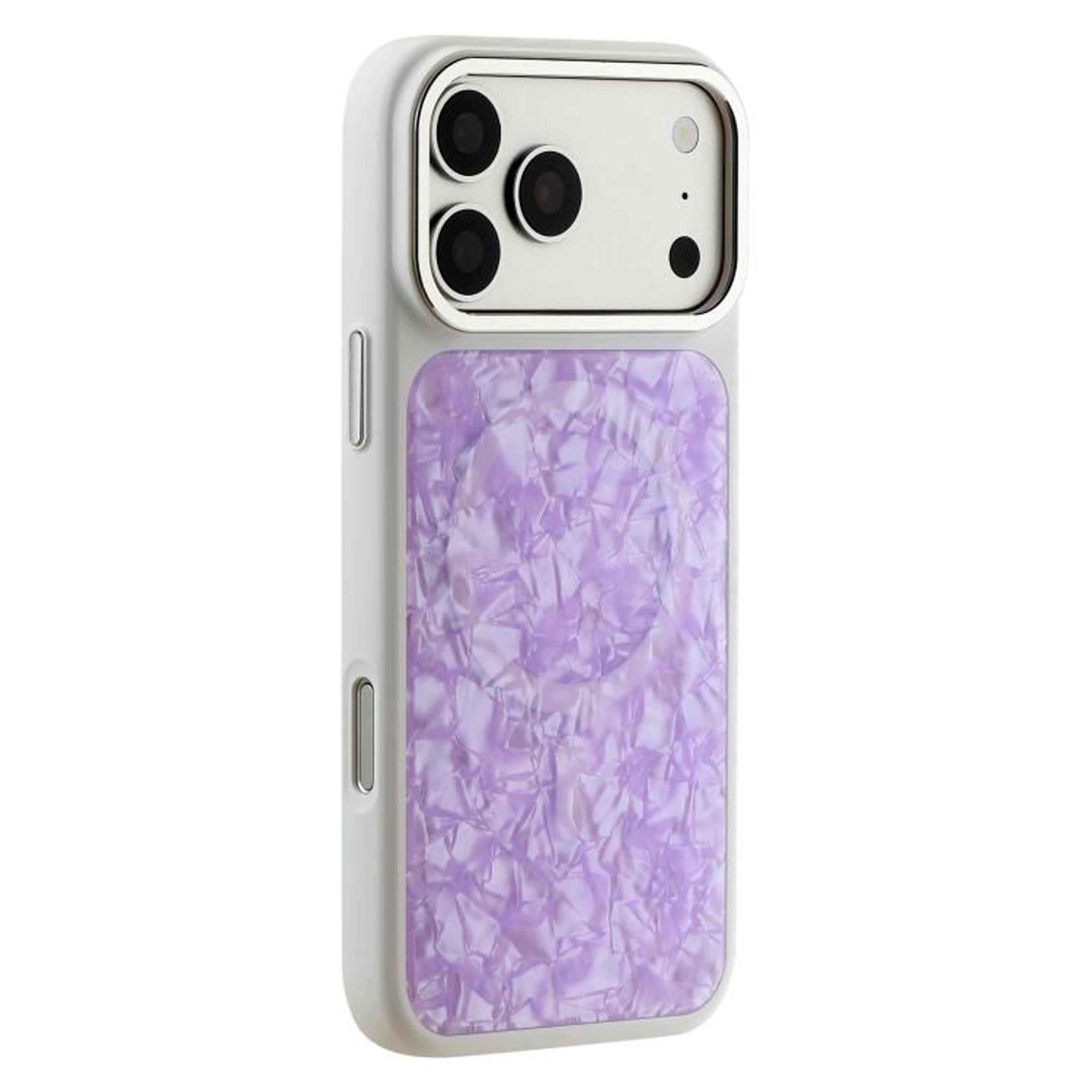 Iridescent Seashell Magnetic Case For IPhone 18 Pro Max 11