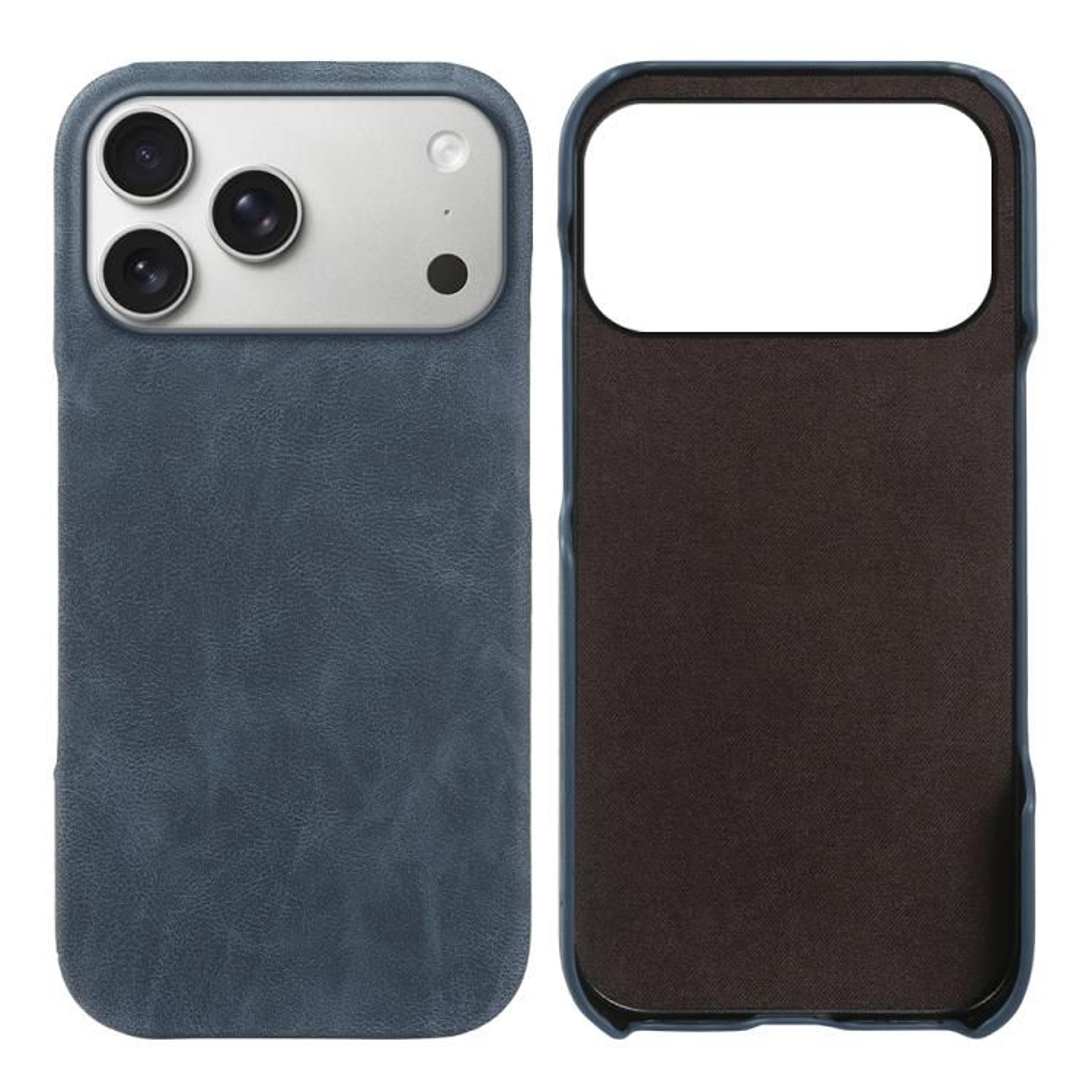 IPhone 18 Pro Retro Skin Magnetic PU Leather Back Phone Case 12
