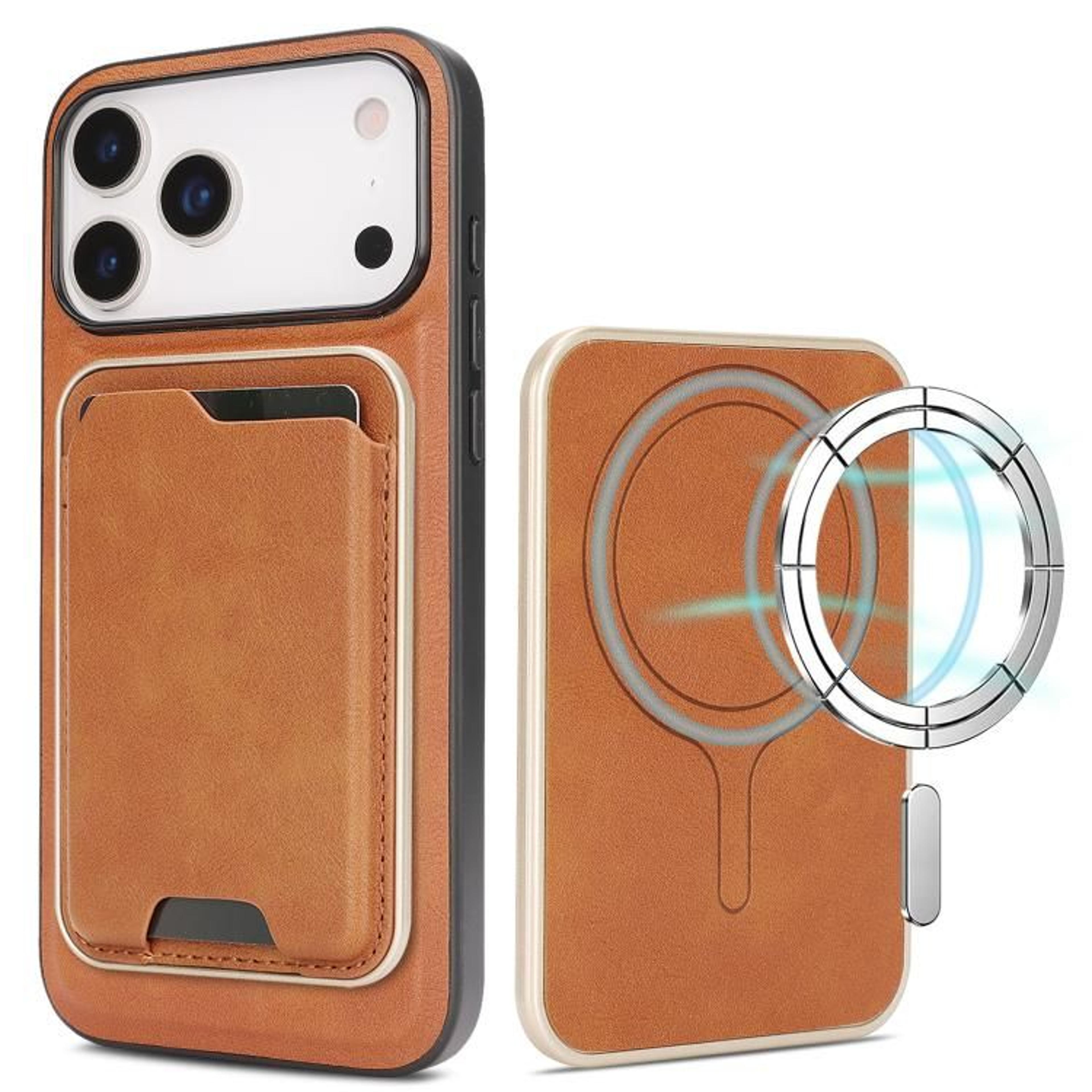 IPhone 18 Pro Max Magnetic Wallet Case With MagSafeCompatible Ring And 3Card Holder 11