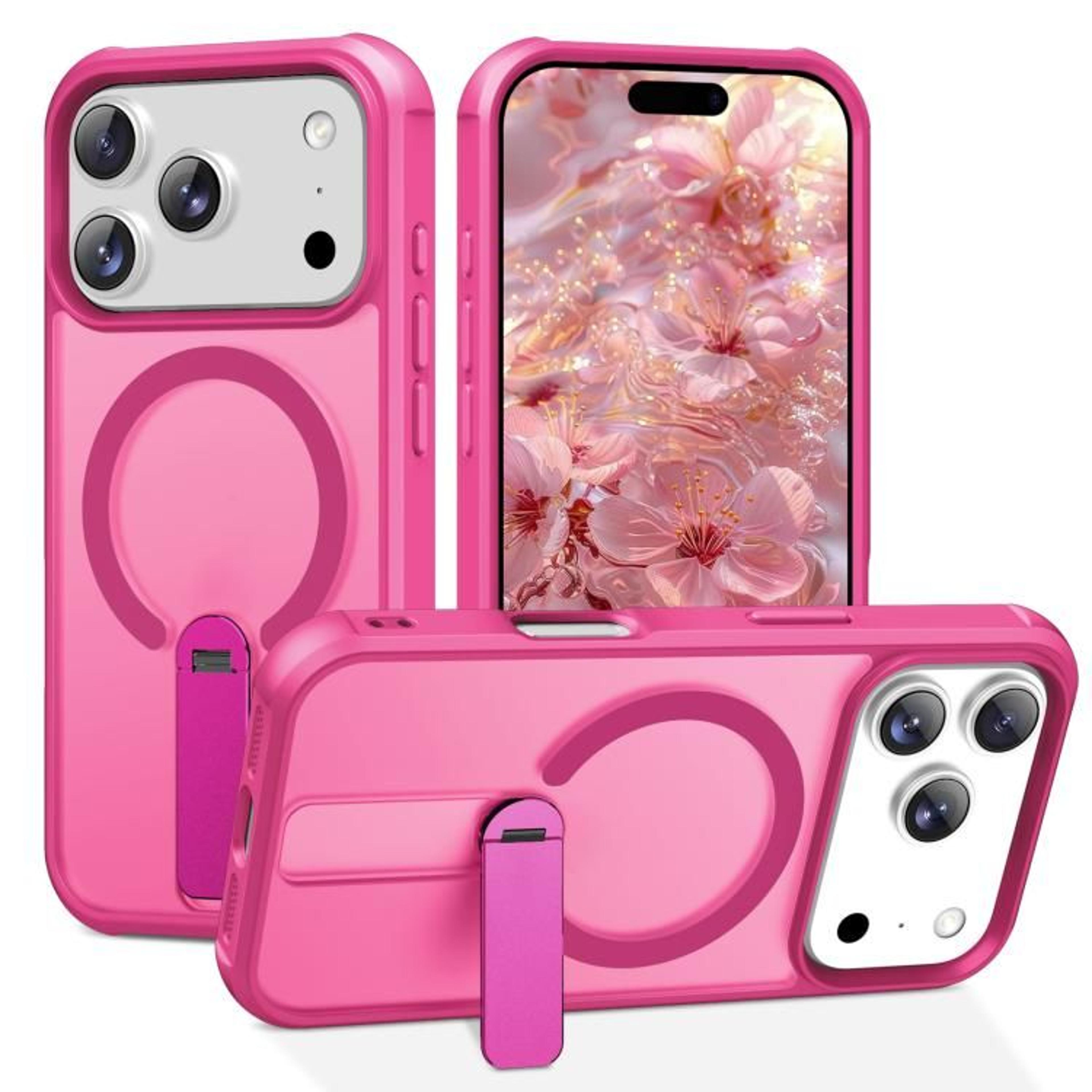 IPhone 18 Pro MagSafe Compatible Case With Invisible Kickstand And TPU PC Protection 10