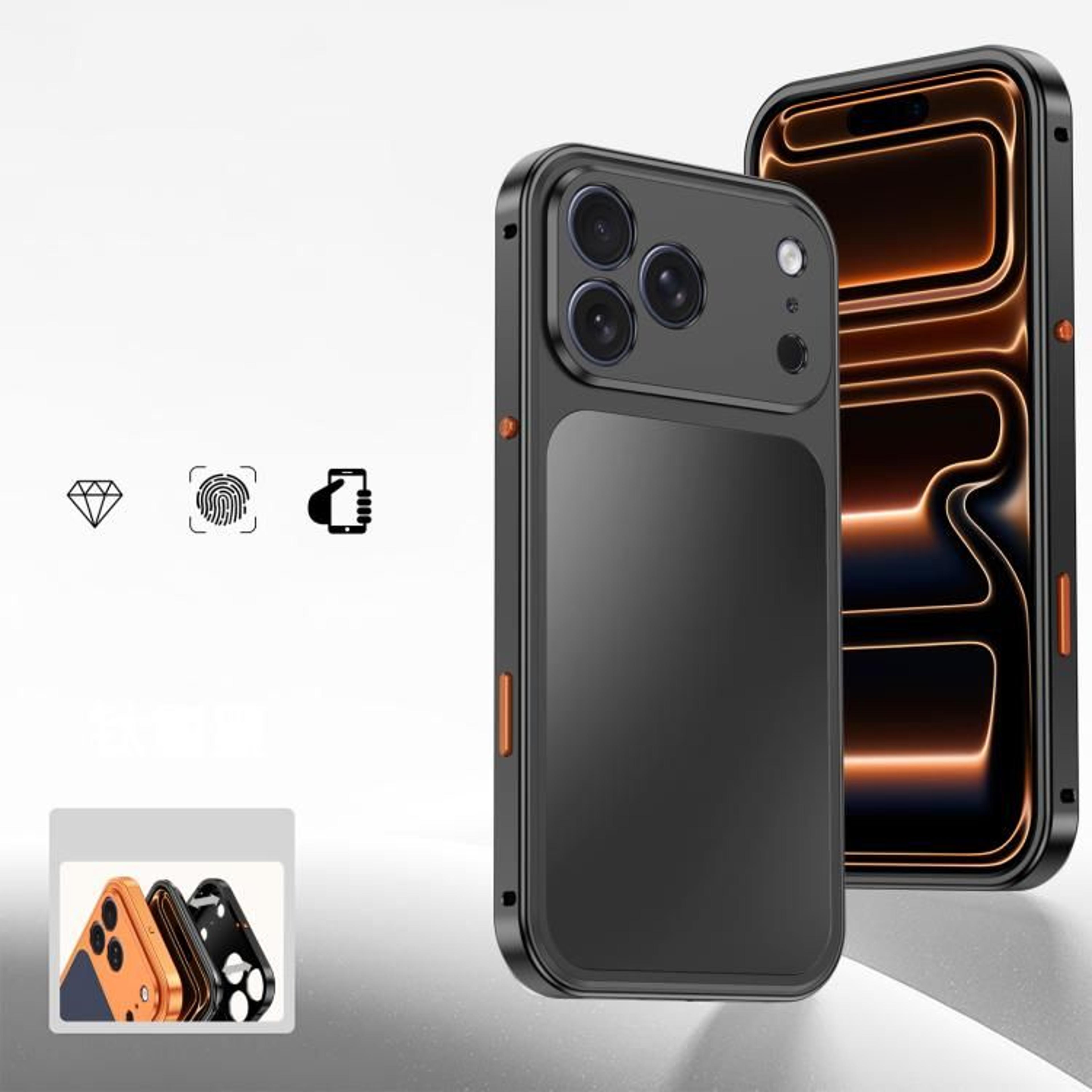 IPhone 18 Pro Max Metal Bumper Case With Cooling Backplate And Quick Release Buckle 7