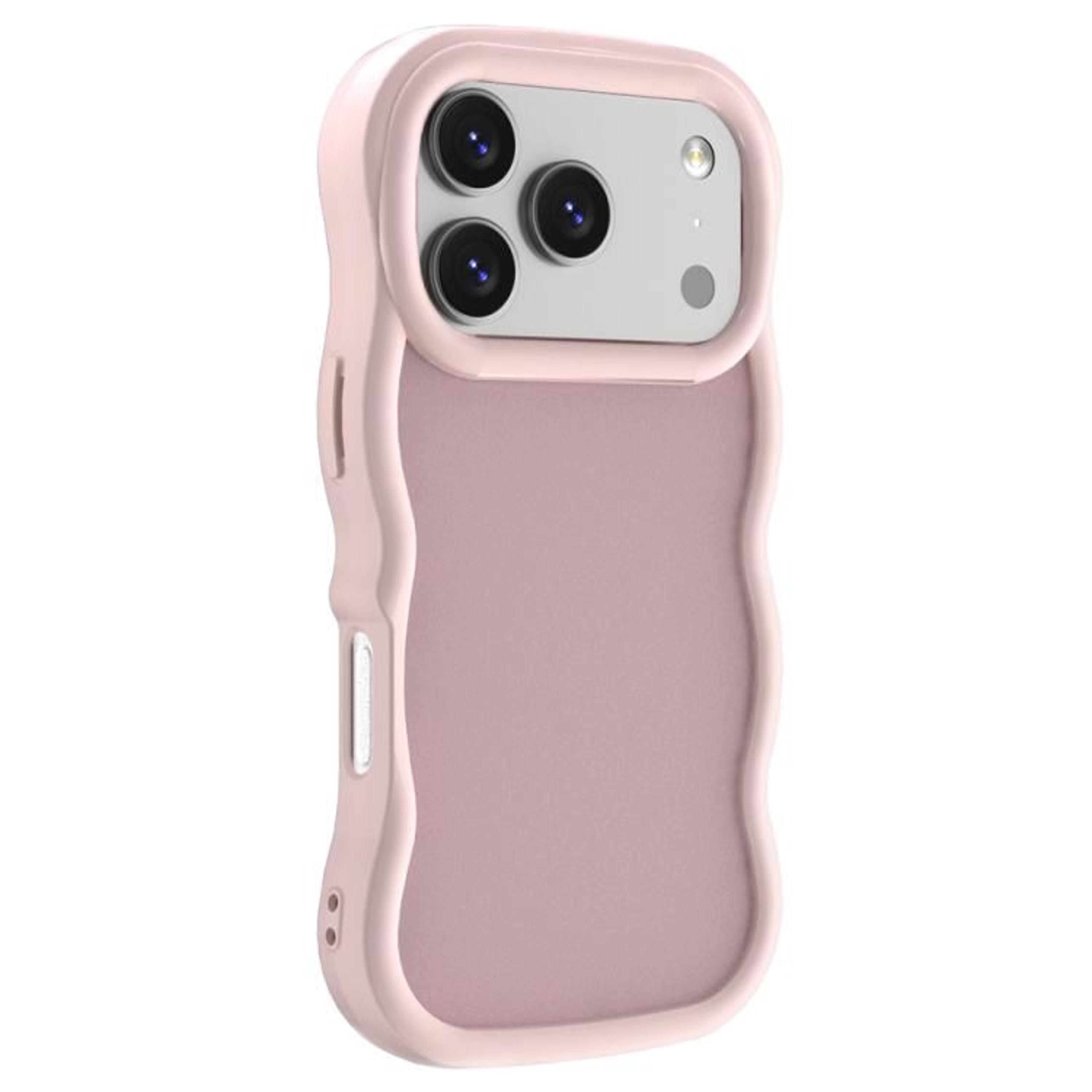 IPhone 18 Pro Wave Skin Feel Phone Case Thin PC TPU Cover 11
