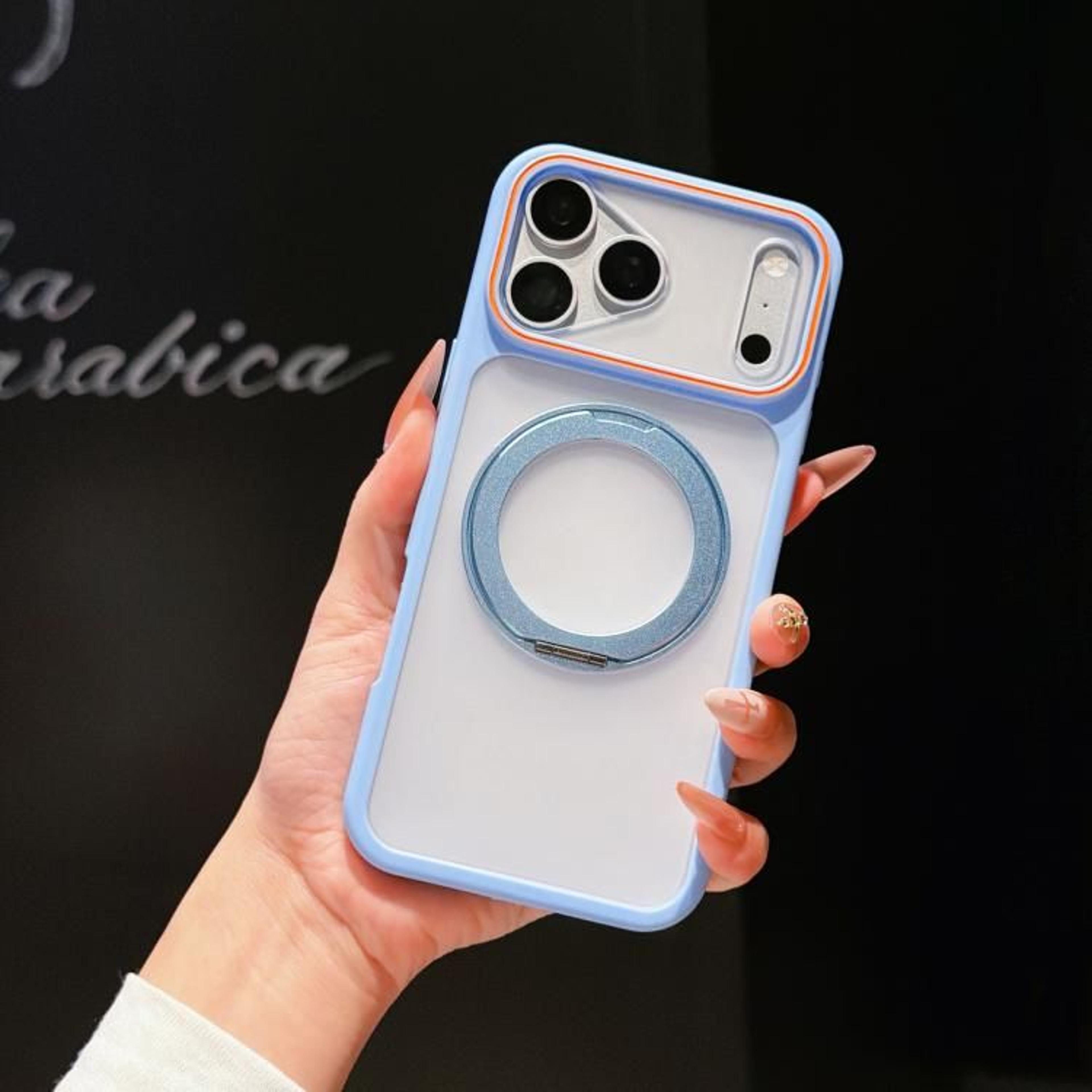 Matte Phone Case With 360 Rotation Ring Holder For IPhone 18 Pro 11