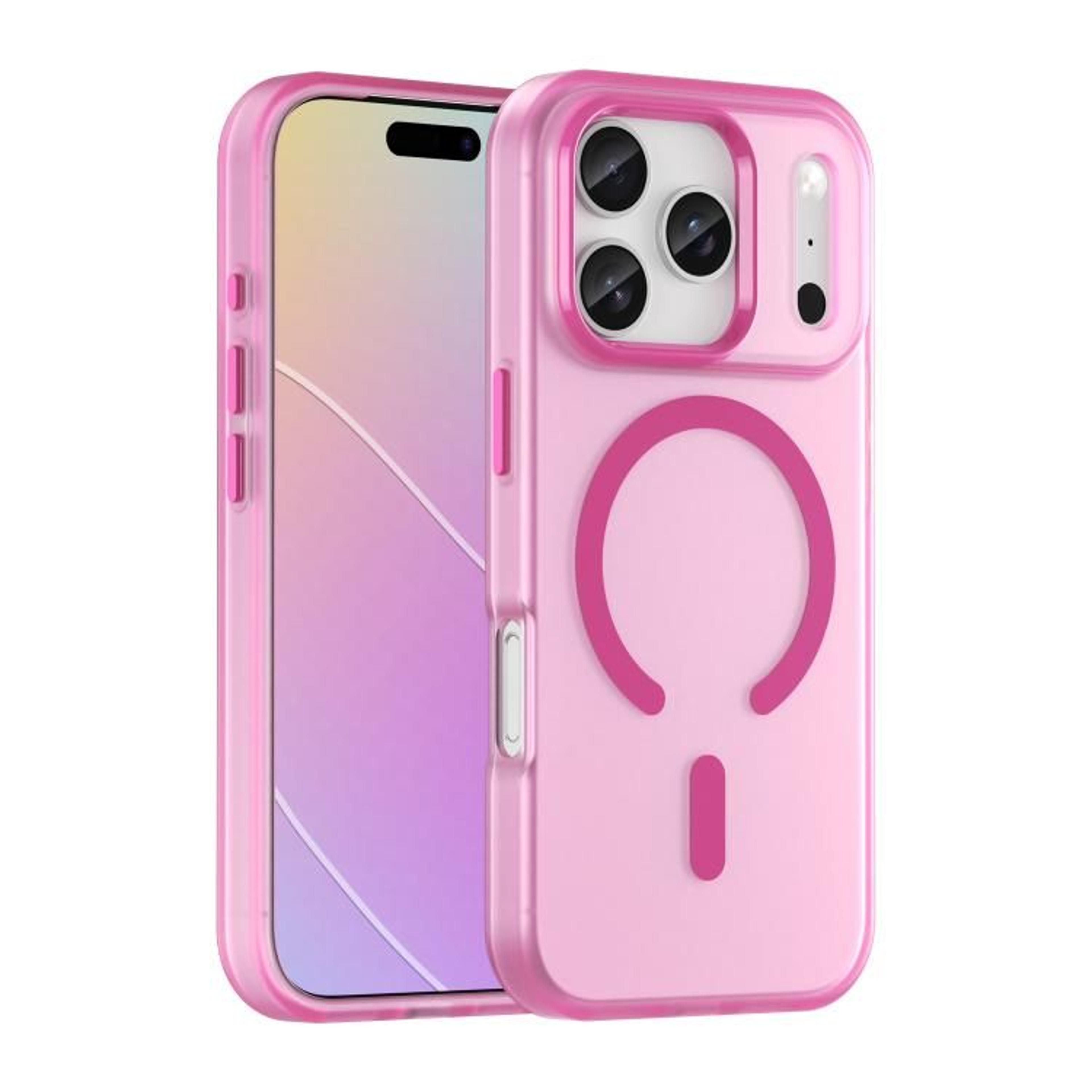 Frosted Translucent MagSafe Phone Case With Drop Protection For IPhone 18 Pro 14