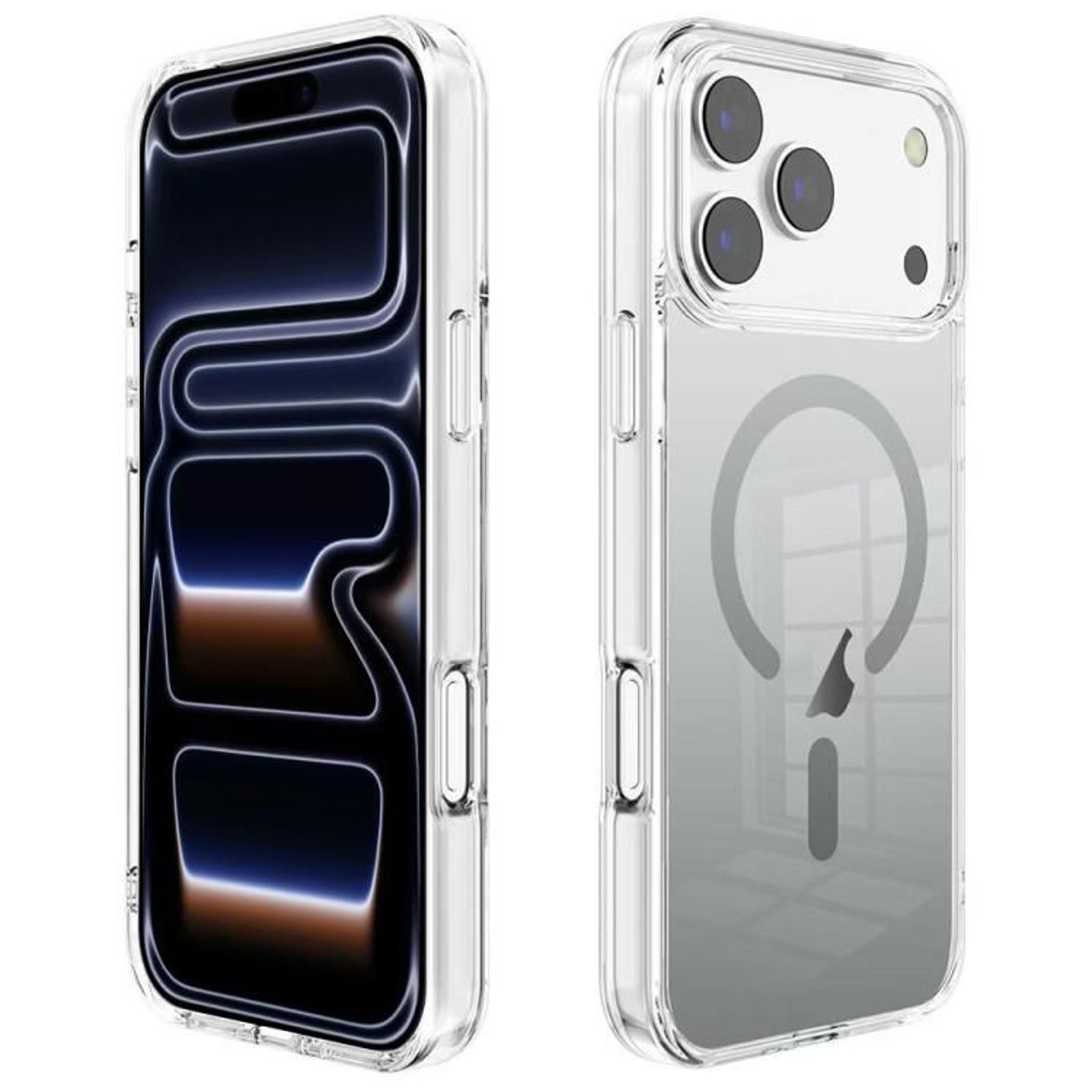 IPhone 18 Pro Max Gradient Transparent PC MagSafe Phone Case 8
