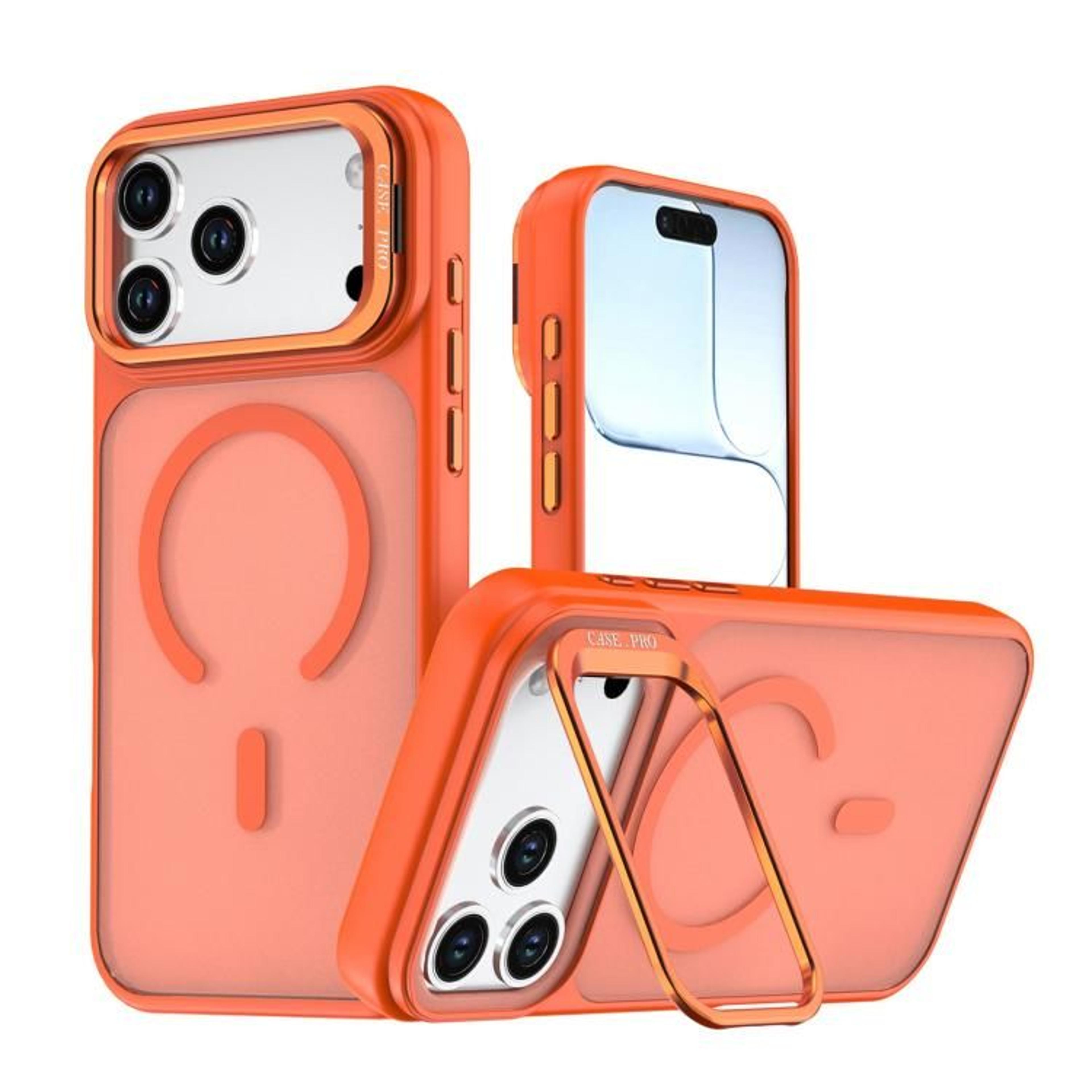IPhone 18 Pro MagSafe Phone Case With 360 Rotation Holder And Camera Lens Bracket 7