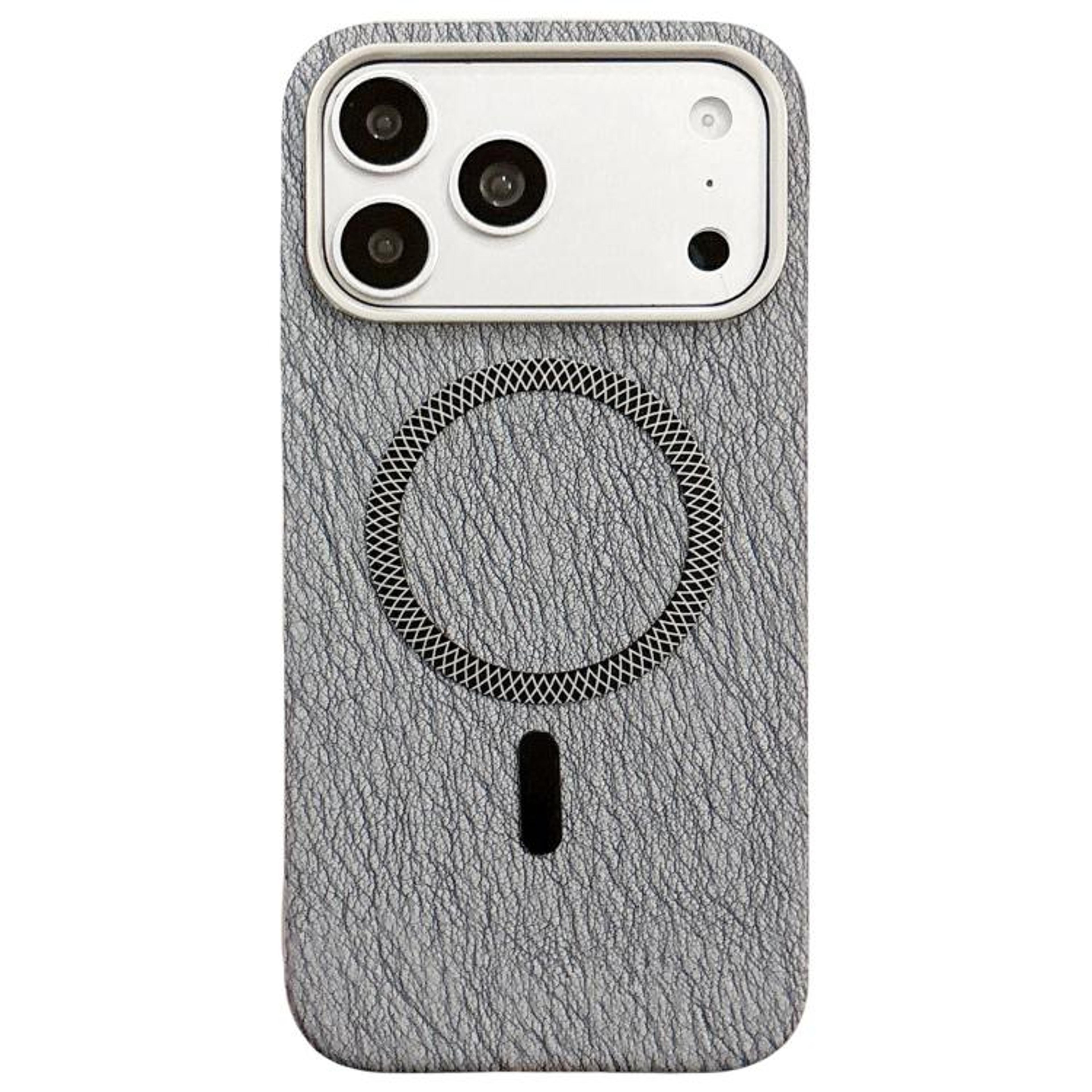 IPhone 18 Pro Magnetic Acrylic TPU Phone Case With Rhombus Texture 11