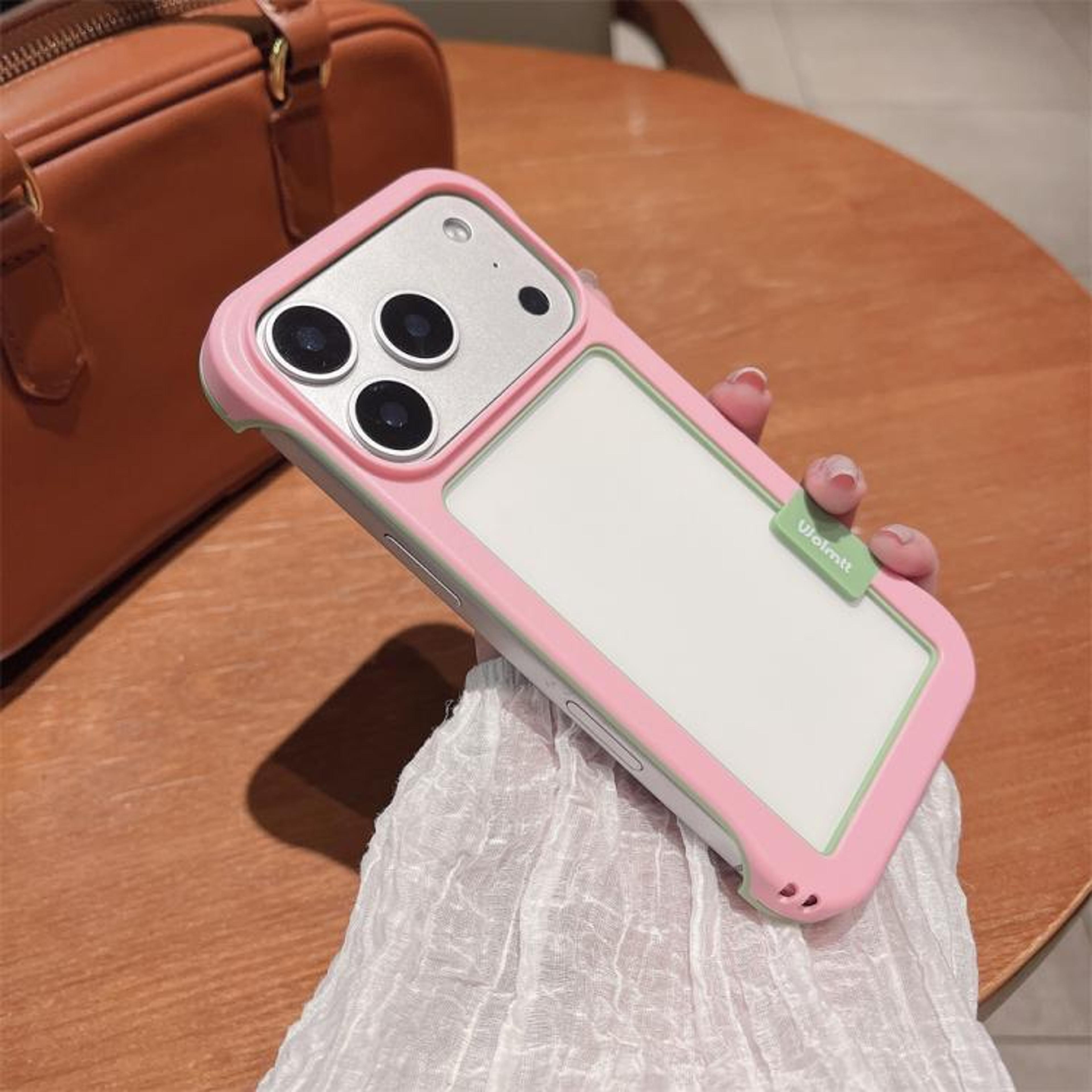 IPhone 18 Pro DualColor Hollow Cooling Silicone Phone Case 5