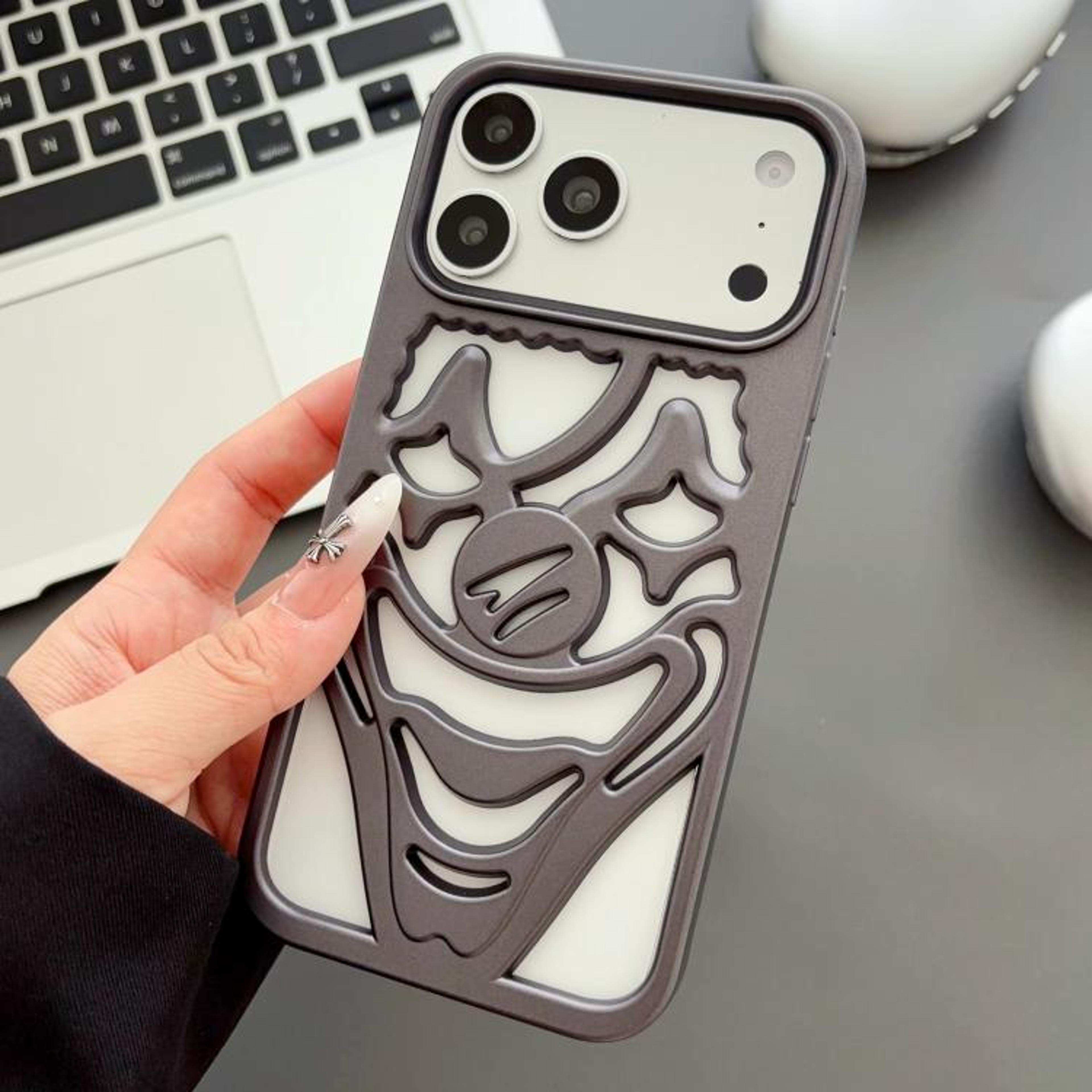 IPhone 18 Pro Clown Design TPU Phone Case With Ventilated Cutouts 9