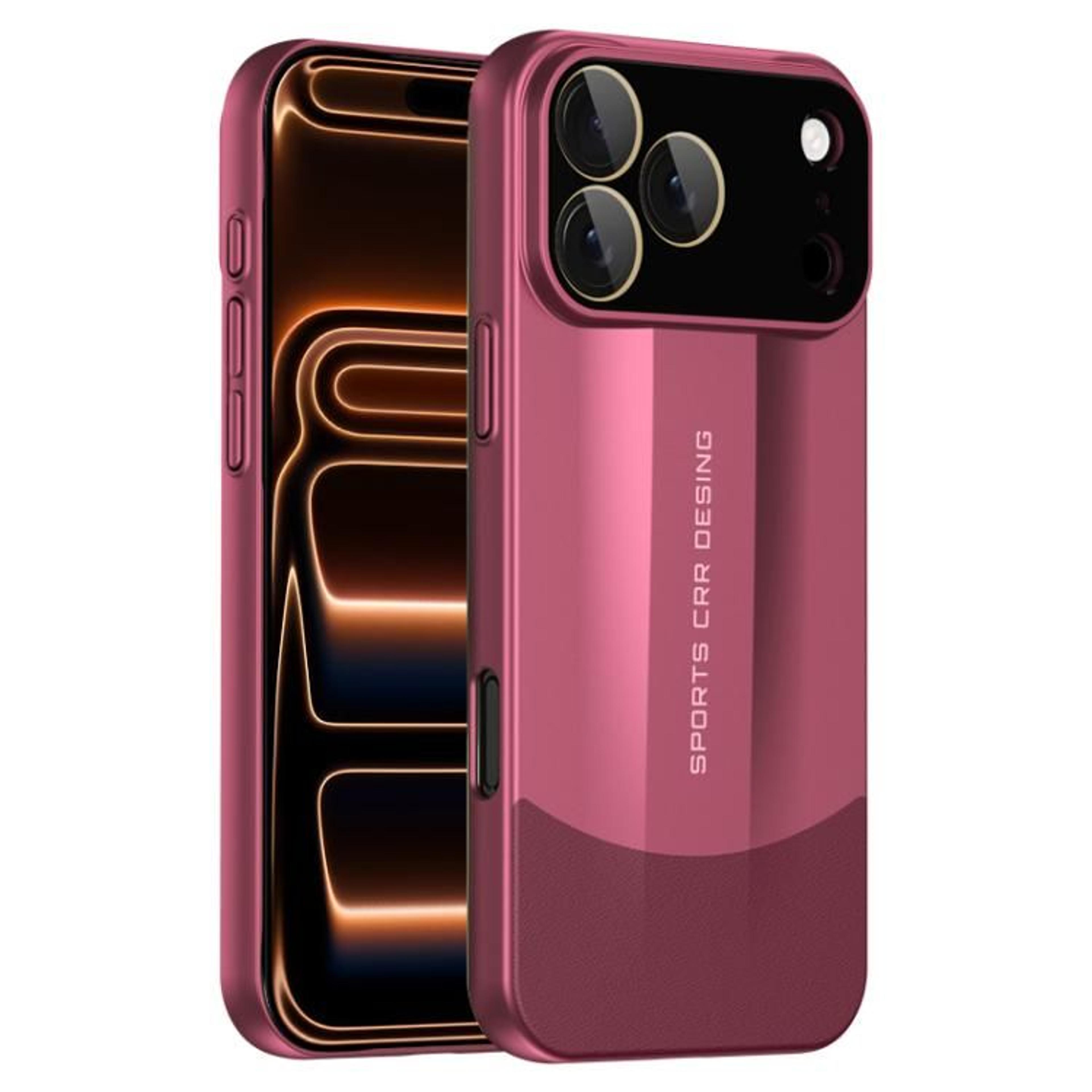 IPhone 18 Pro Max Vegan Leather Case With Full Camera Protection 8
