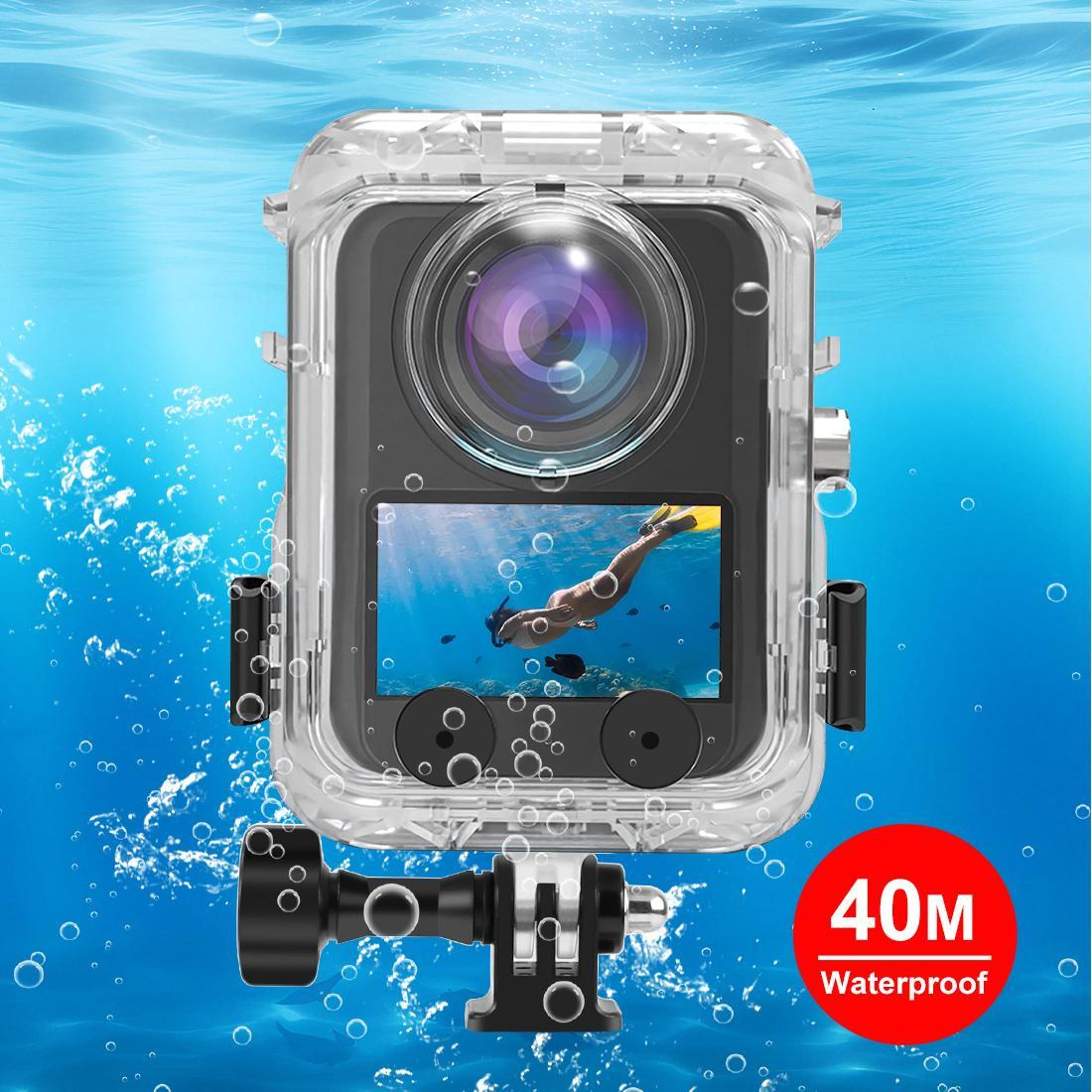 PULUZ 45M Waterproof Diving Housing Case For DJI Osmo Nano Underwater Camera Protection 12