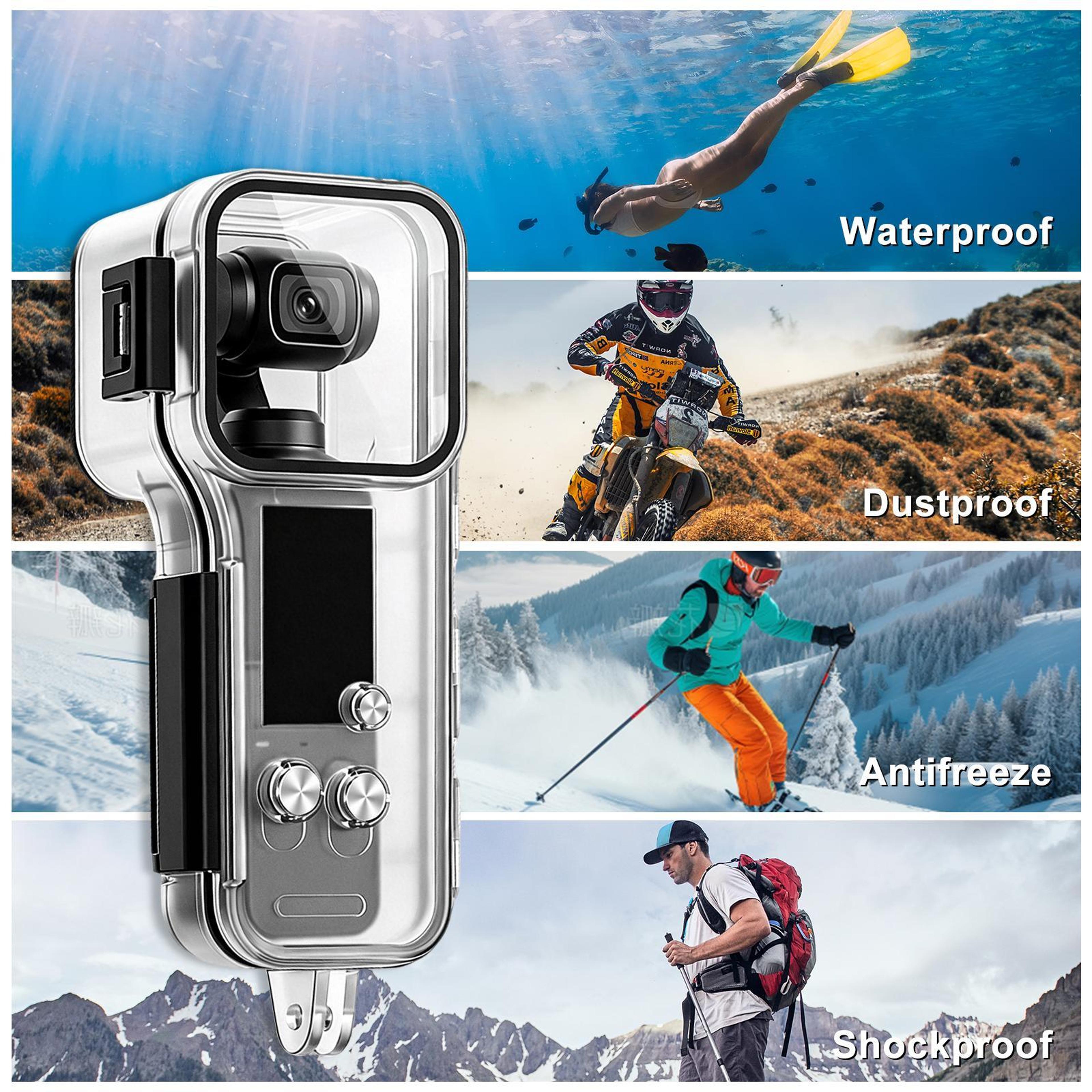 Puluz DJI Osmo Pocket 4 50m Waterproof Diving Housing Case  Underwater Protection 8