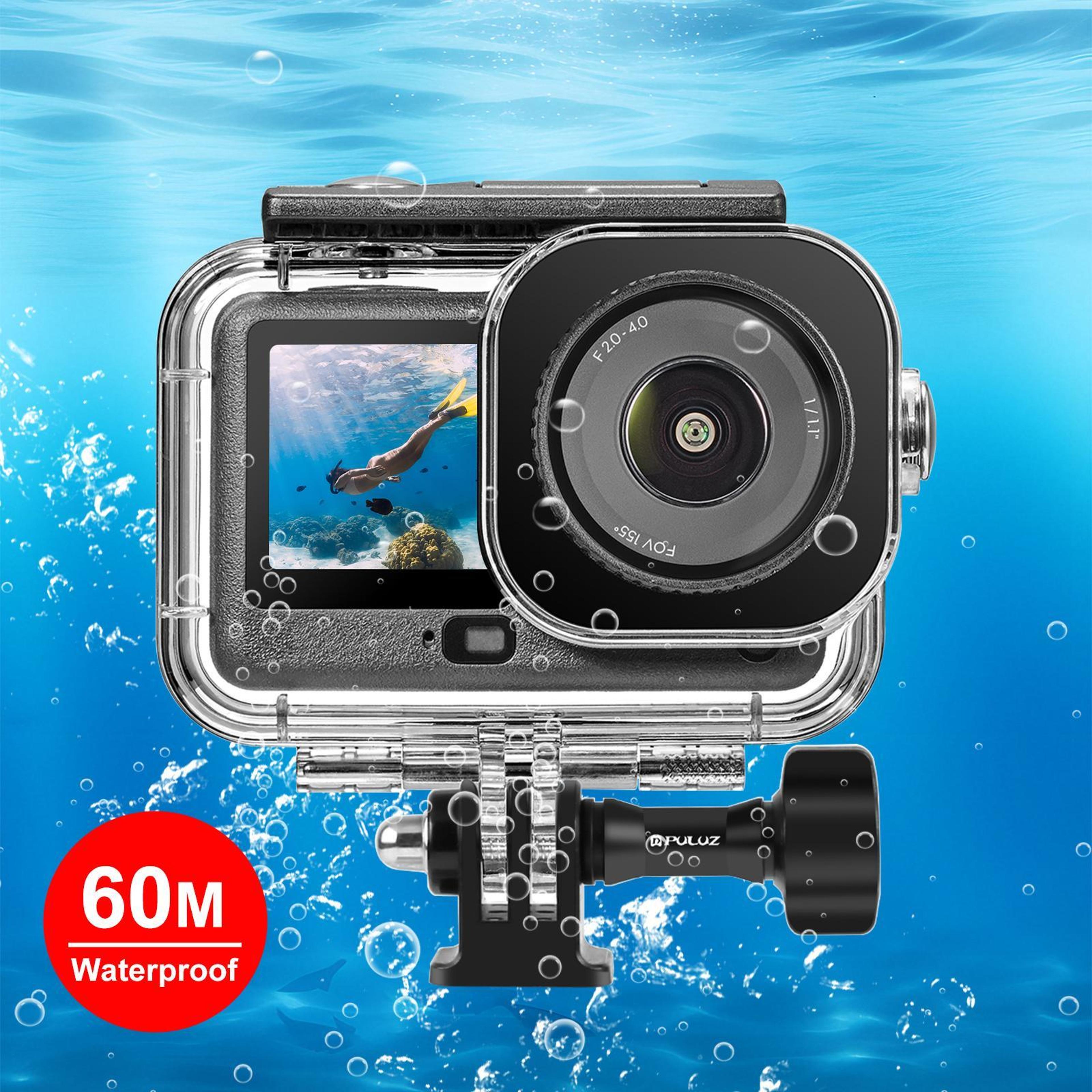 PULUZ DJI Osmo Action 6 Cage Protective Action Camera Cage With Cold Shoe Vertical Shooting Frame 11