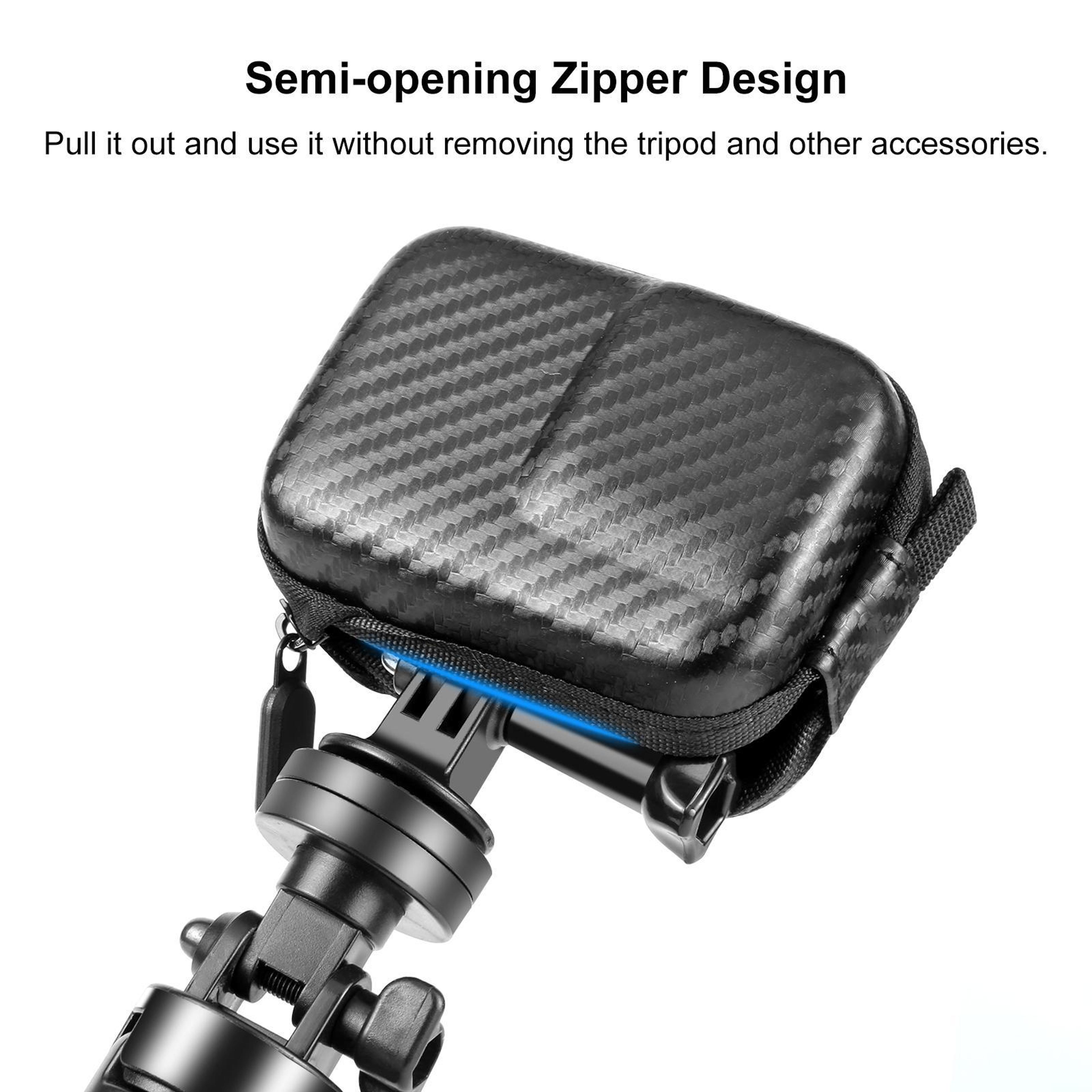 PULUZ Mini EVA Protective Case For DJI Osmo Action 65 Pro43 Waterproof Travel Storage Bag 4
