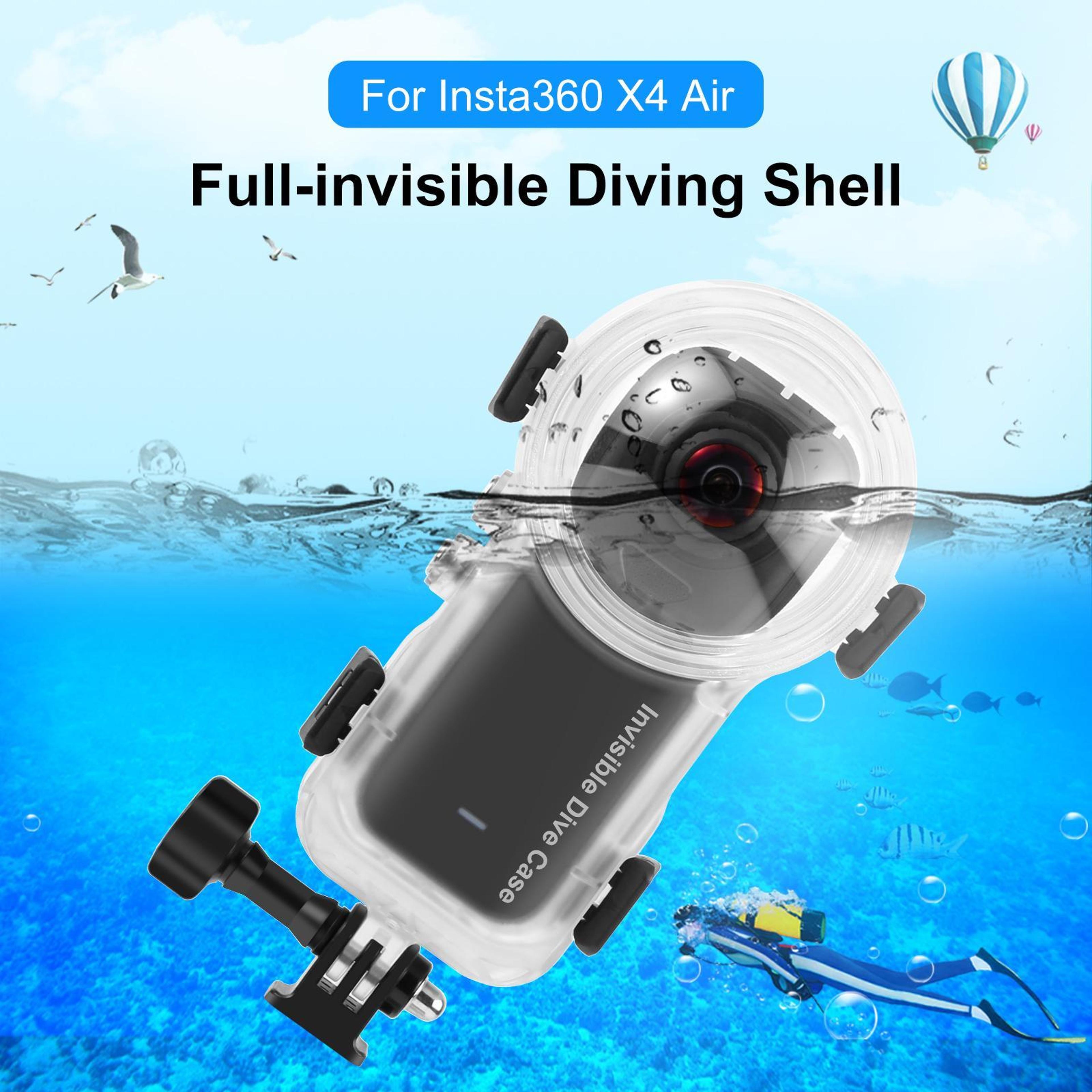PULUZ 50m Waterproof Diving Case For Insta360 X4 Air Underwater Housing 1