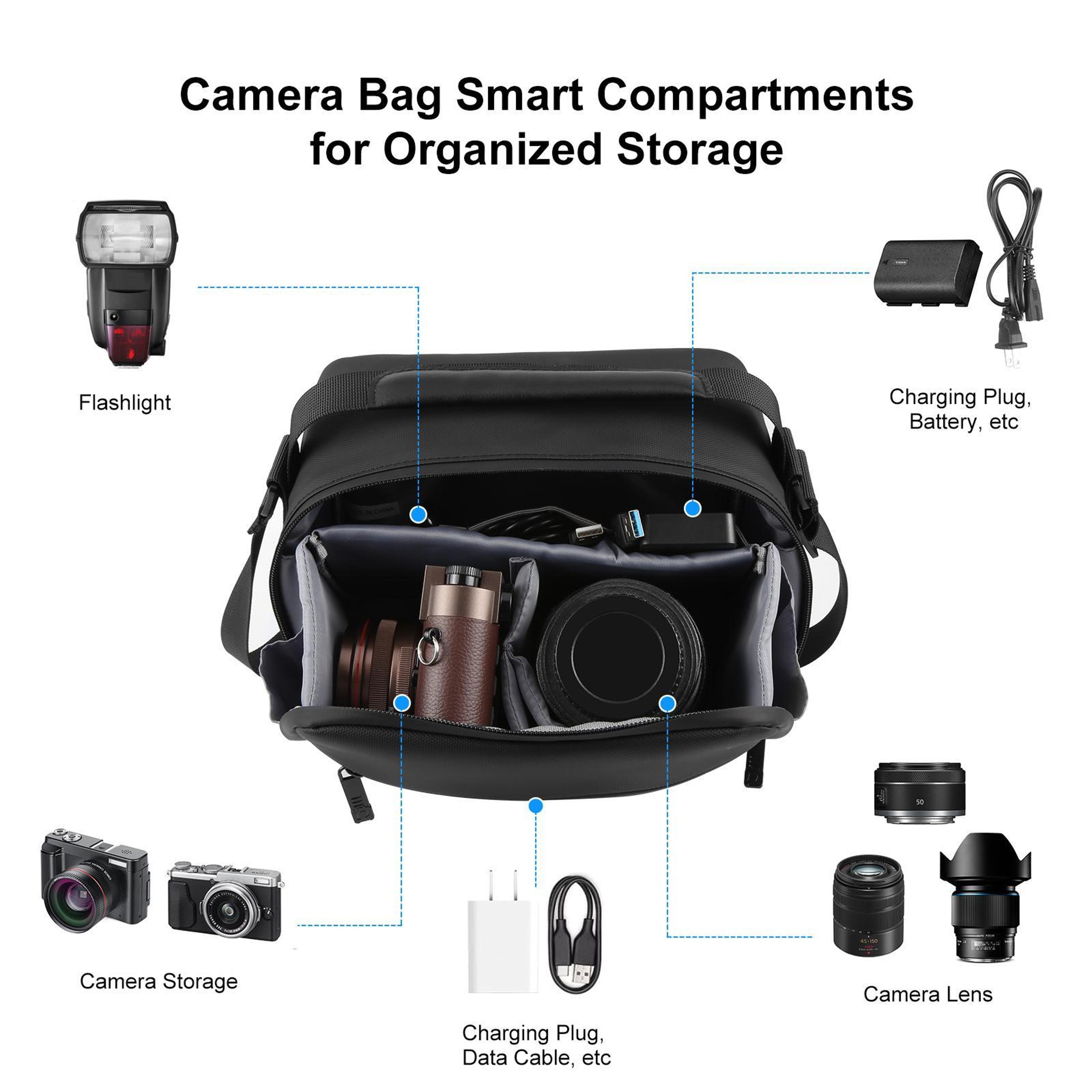 PULUZ Water Resistant DJI Mini Carrying Case  DJI Osmo Pocket Travel Storage Bag 5