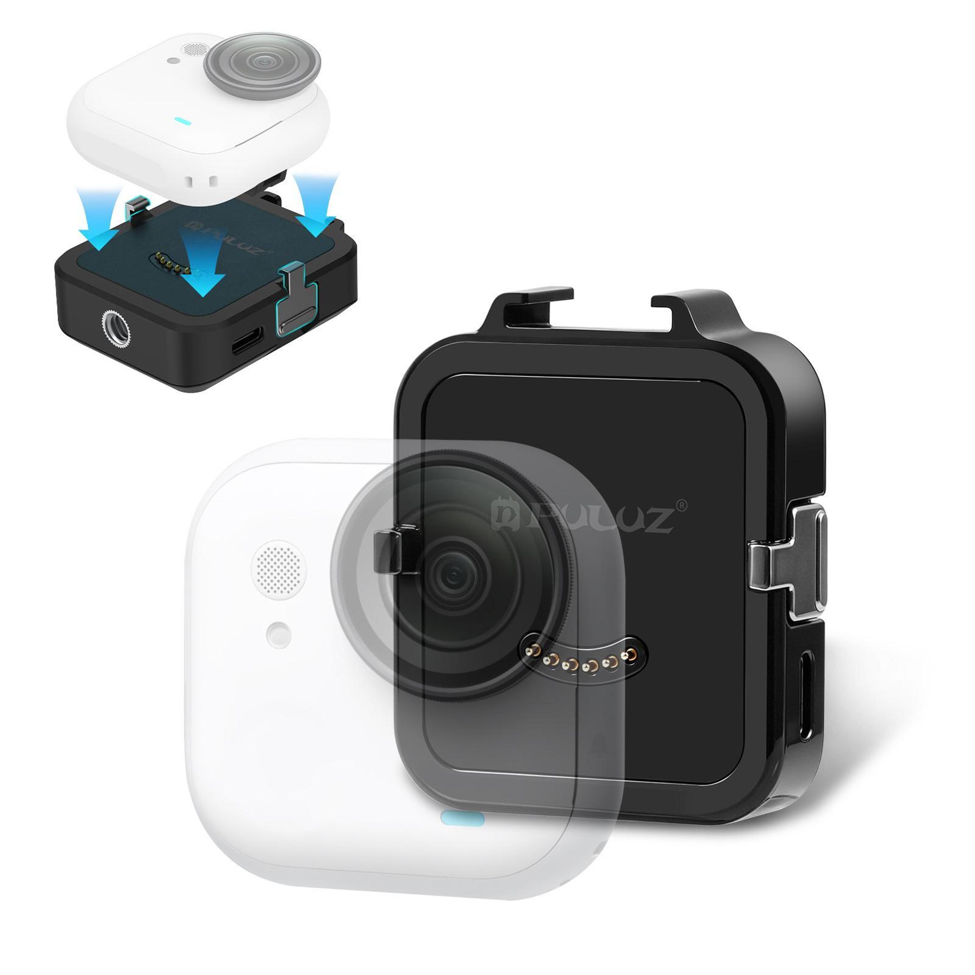 PULUZ Protective Frame Mount For Insta360 GO Ultra With Dual Adapter Base 13