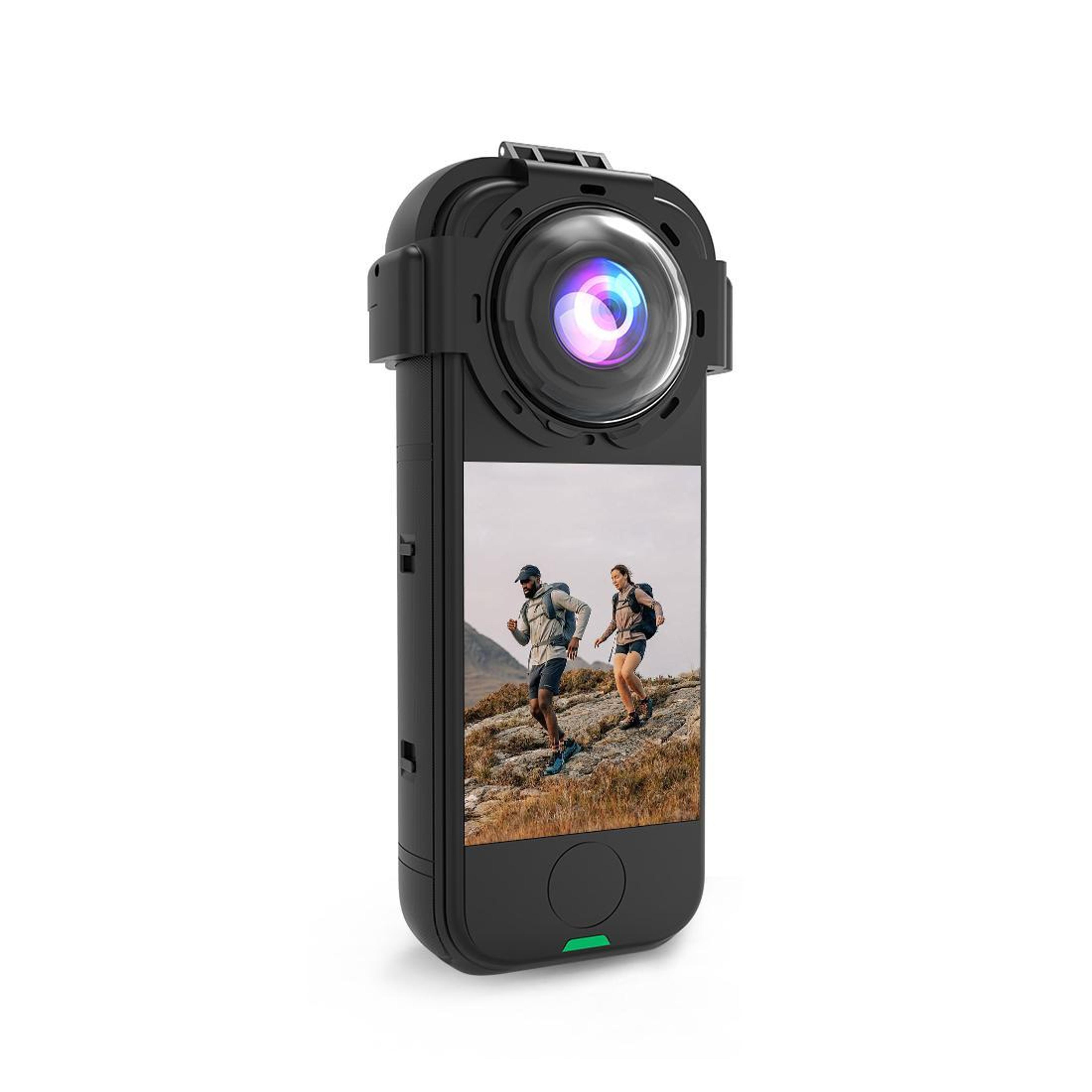 PULUZ Insta360 X5 Lens Protector With 9H Tempered Glass Snap On Guard 2