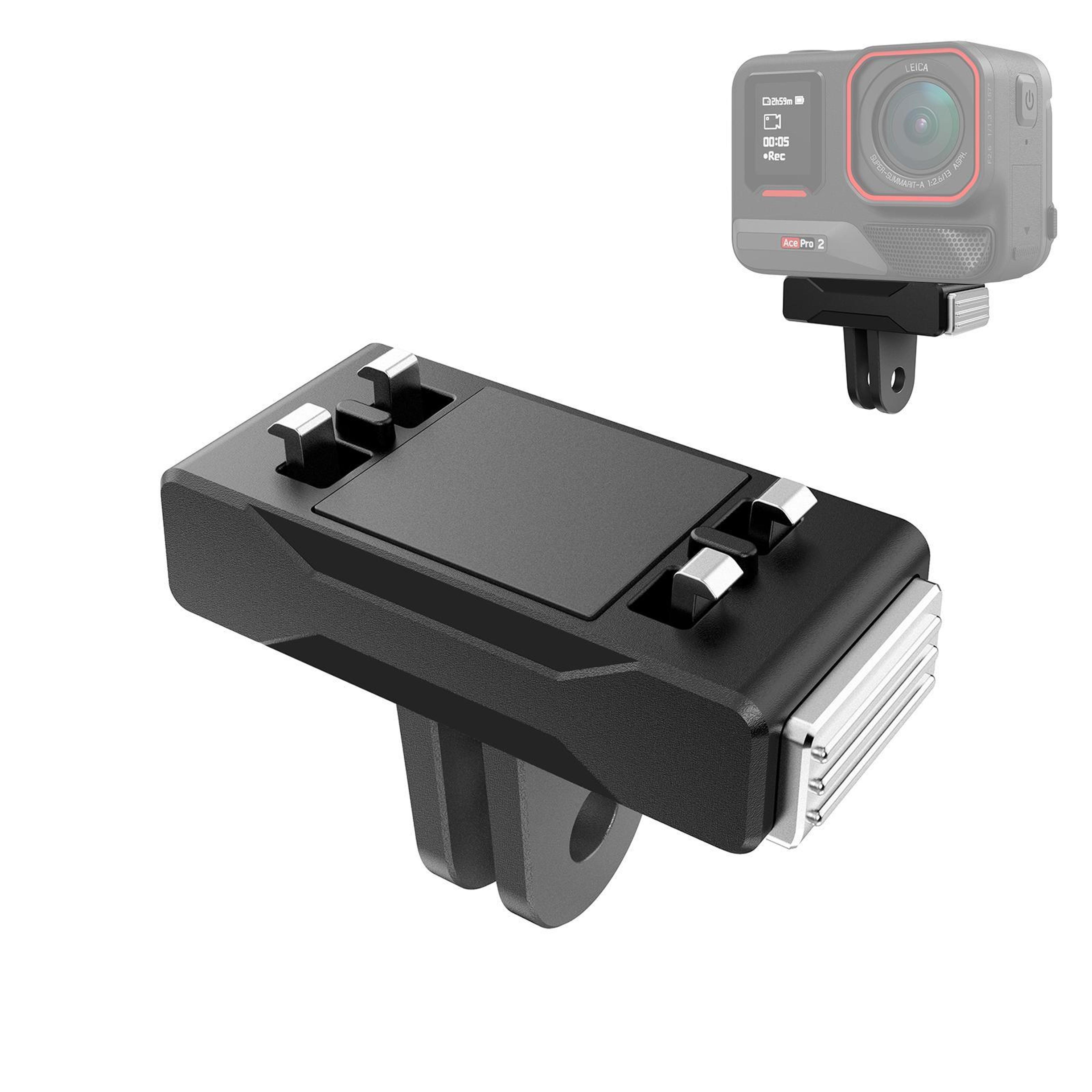 PULUZ Magnetic Quick Release Mount For Insta360 X5X4  Ace Pro Action Cameras 9