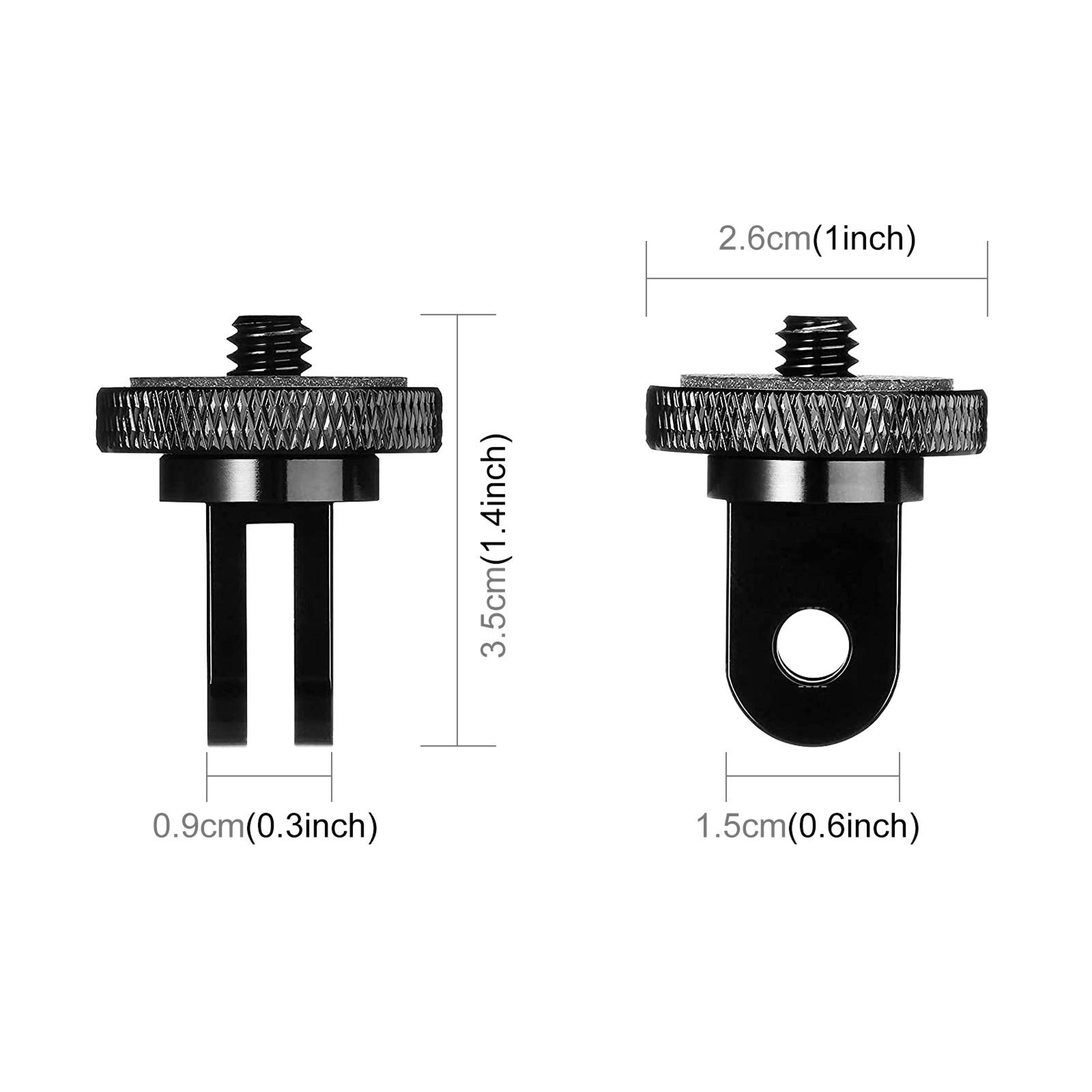 PULUZ Magnetic Quick Release Action Camera Mount Adapter With Base For GoPro  Sports Cameras 3