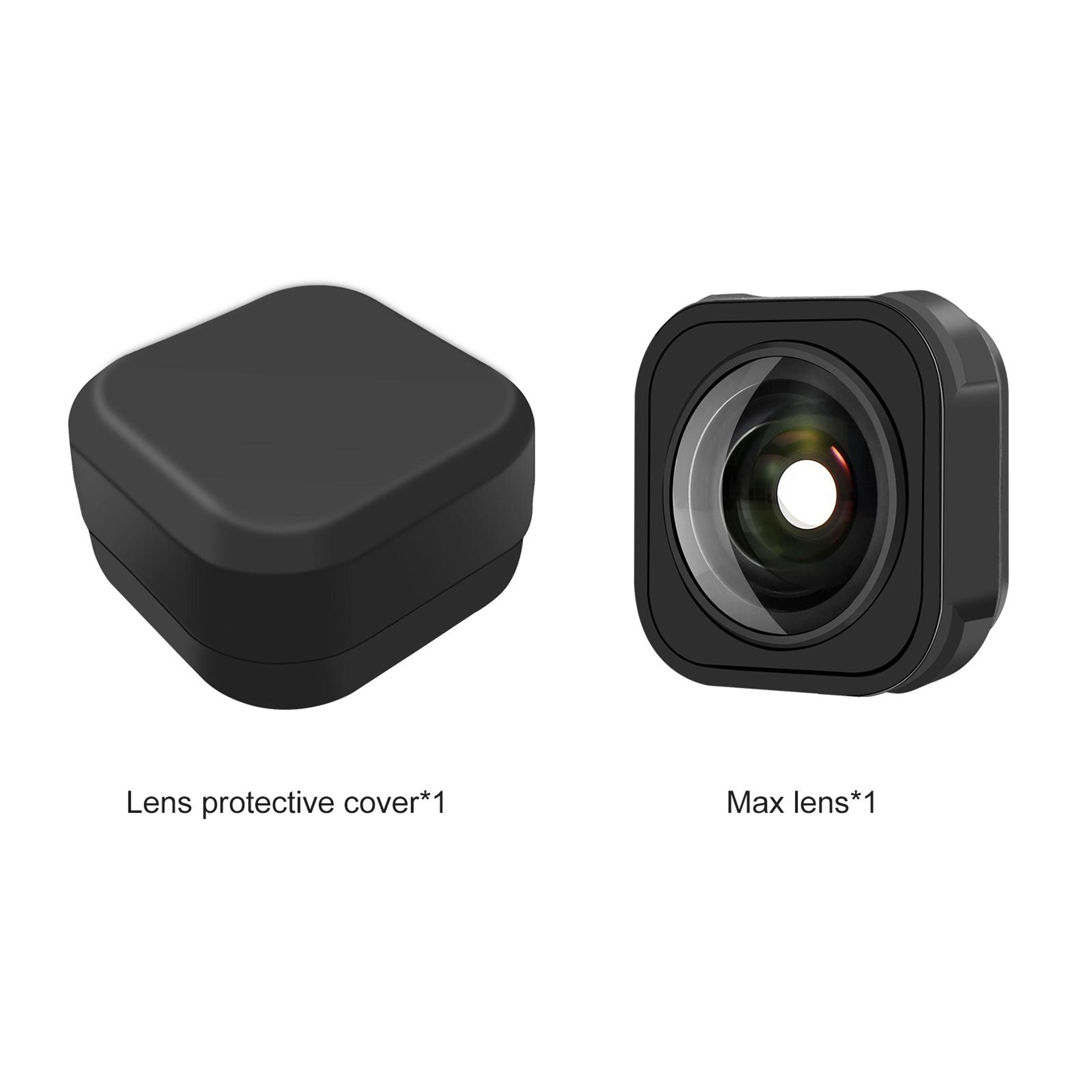 PULUZ 185 Wide Angle Lens For DJI Osmo Action 6 Ultra Wide FOV Camera Lens 9