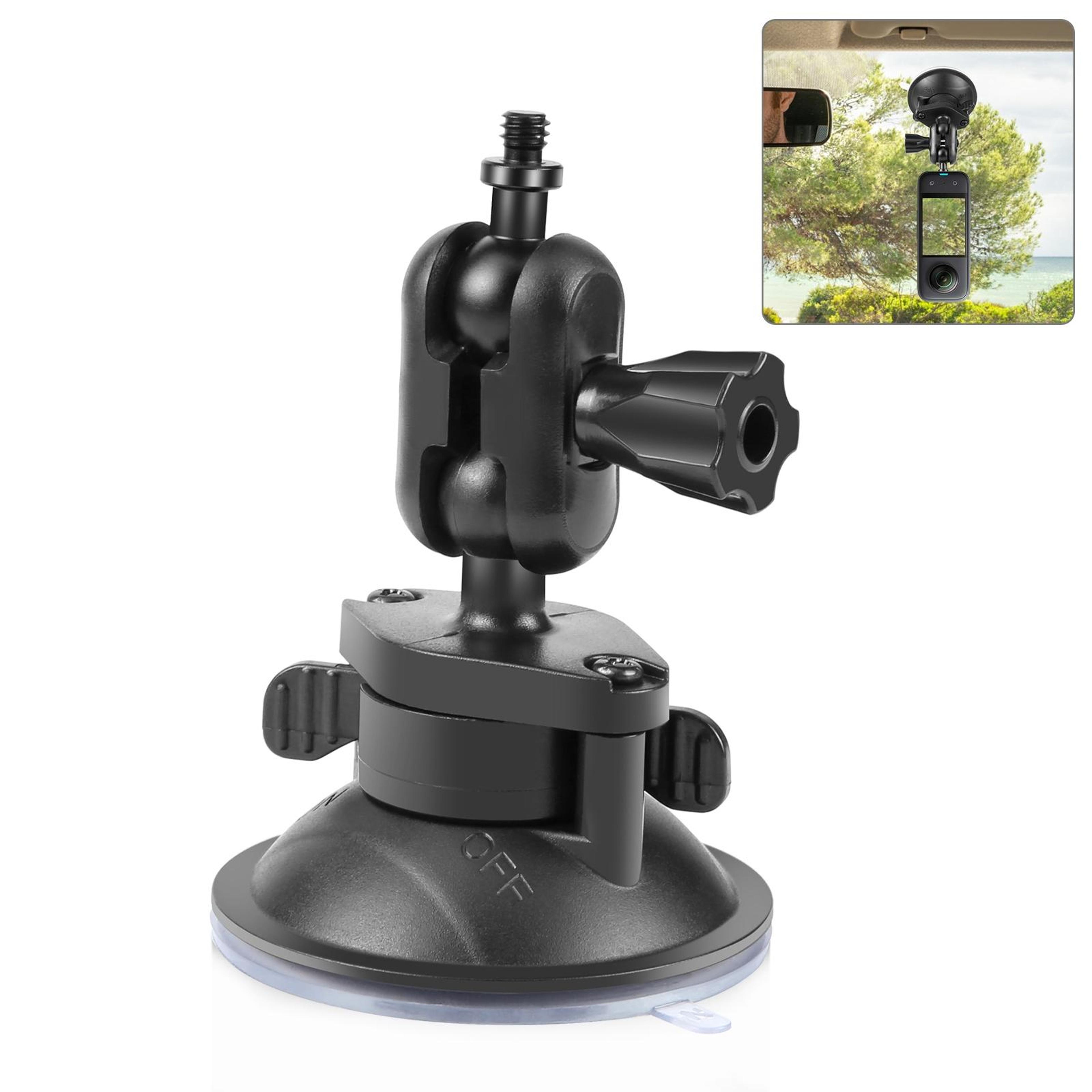 PULUZ 360 Camera Suction Cup Mount With Magic Arm  Universal Adapter 9