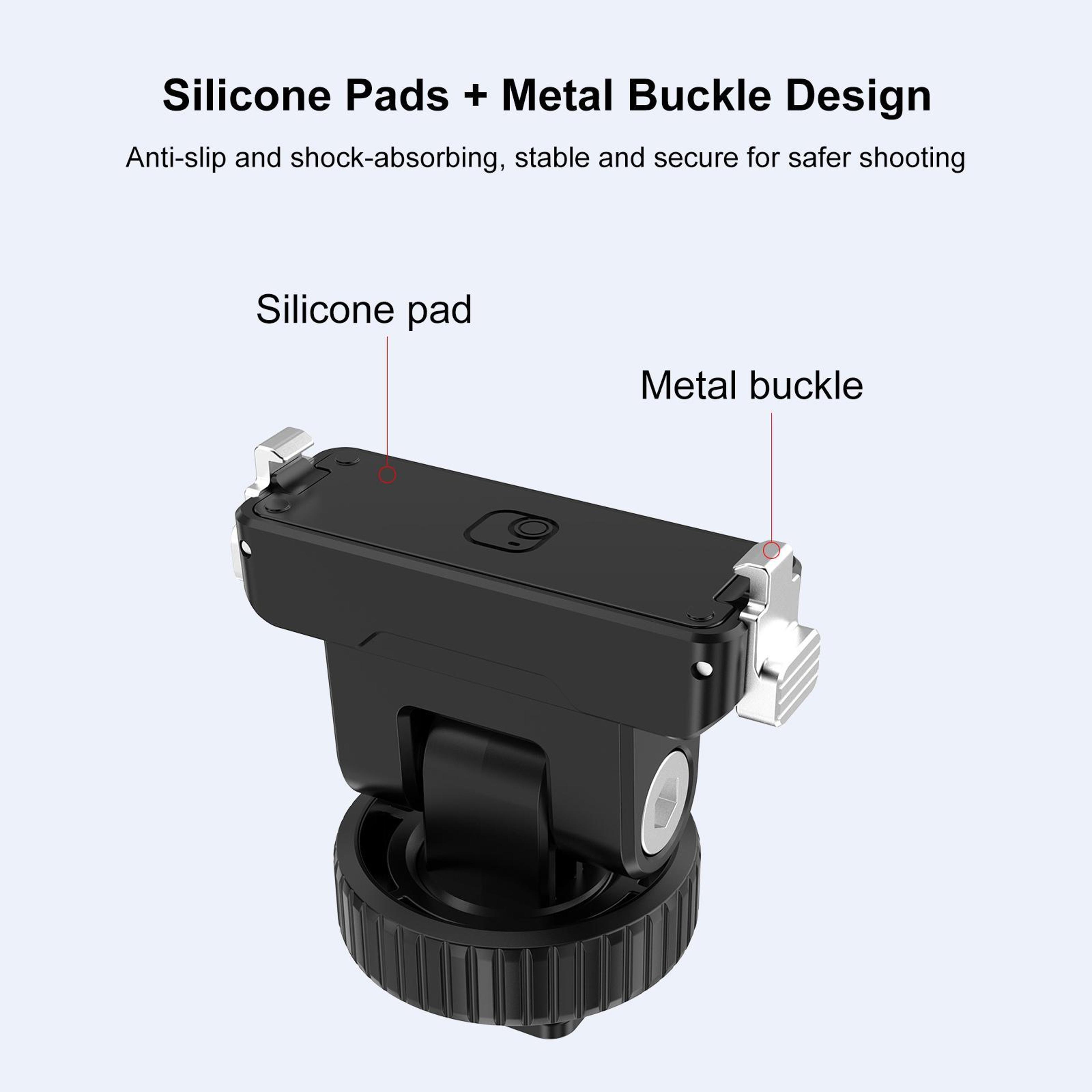 PULUZ Magnetic Quick Release Mount For Insta360 GO Ultra With Adjustable Gimbal Base  Accessory Exp 3