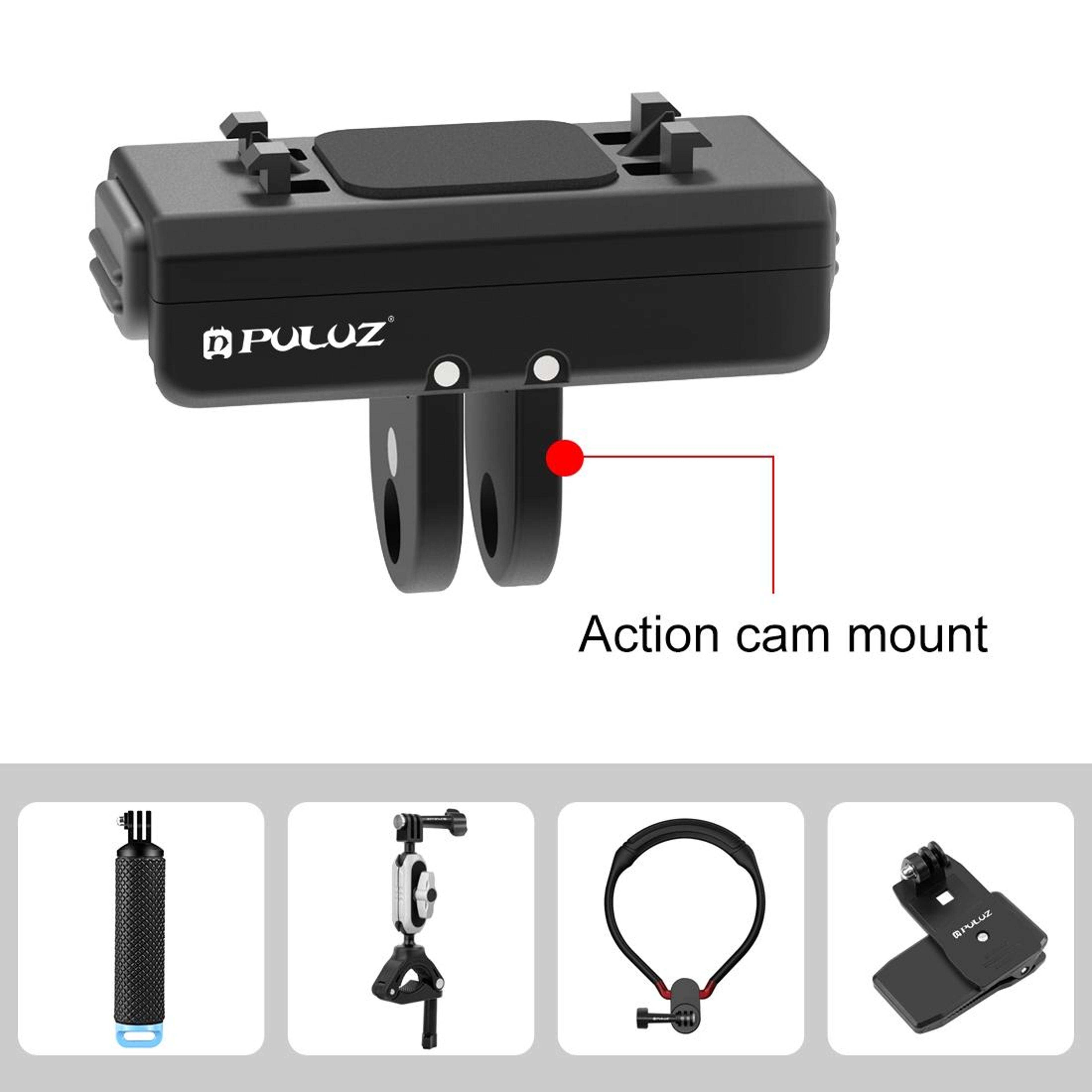 PULUZ Magnetic Insta360 Quick Release Mount With Adapter For Ace Pro  X4 5