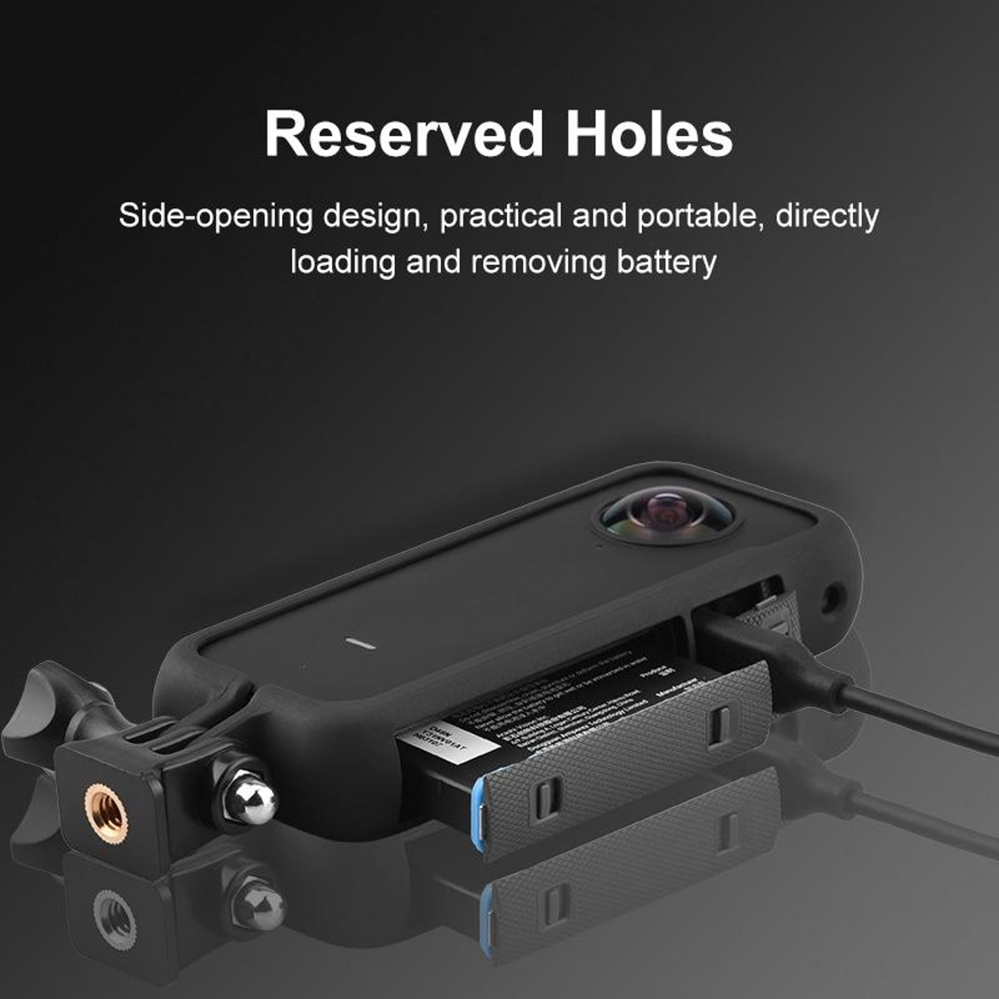 PULUZ Shockproof Insta360 ONE X2 Protective Frame With Mount Adapter 5