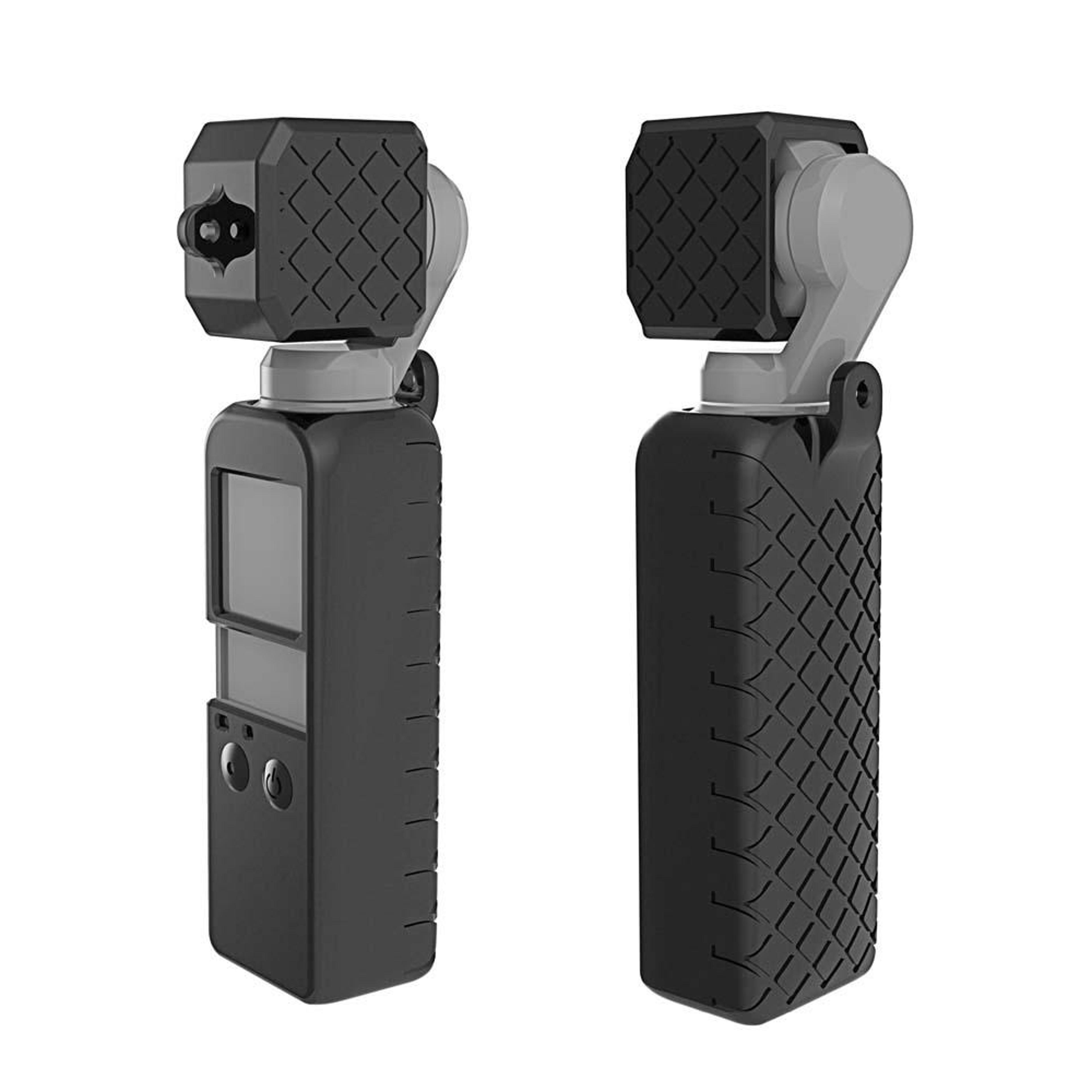 PULUZ Silicone Protective Case Set For DJI Osmo Pocket Anti Scratch Dustproof Camera Cover 9