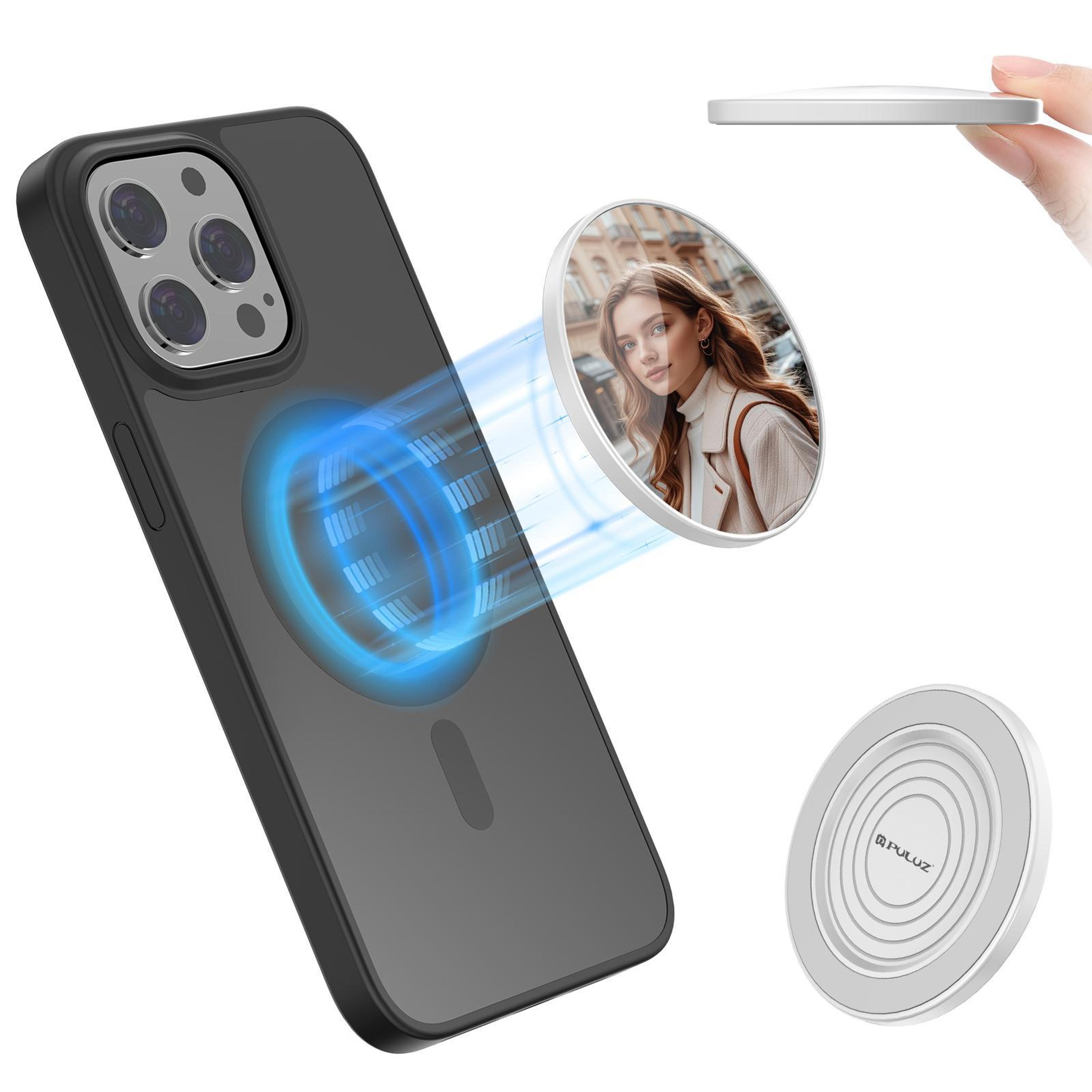 puluz magsafe selfie mirror for rear camera photos, videos & makeup touch up