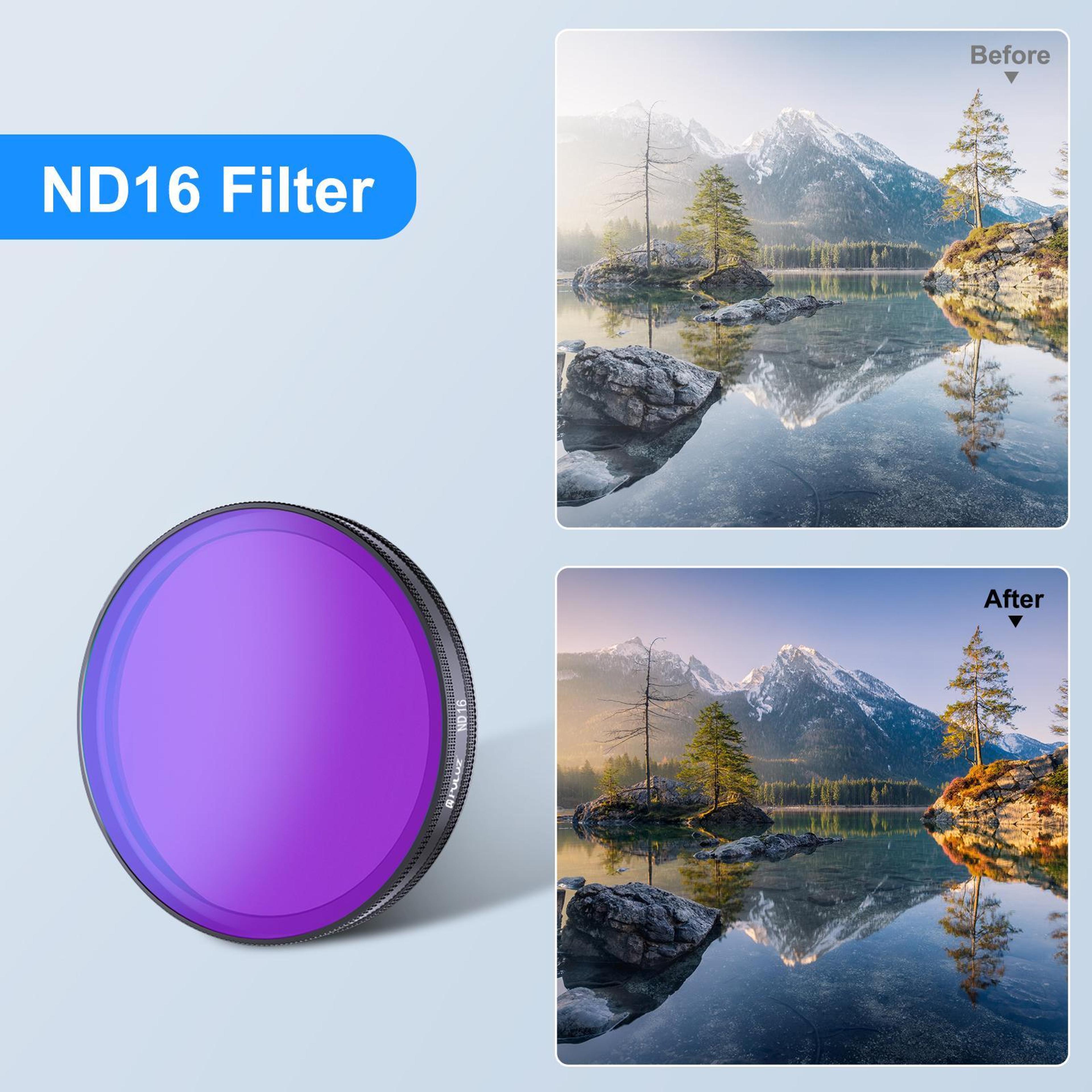 PULUZ Lens Filter For DJI Osmo Action 6 QuickRelease Optical Glass Camera Filter 4