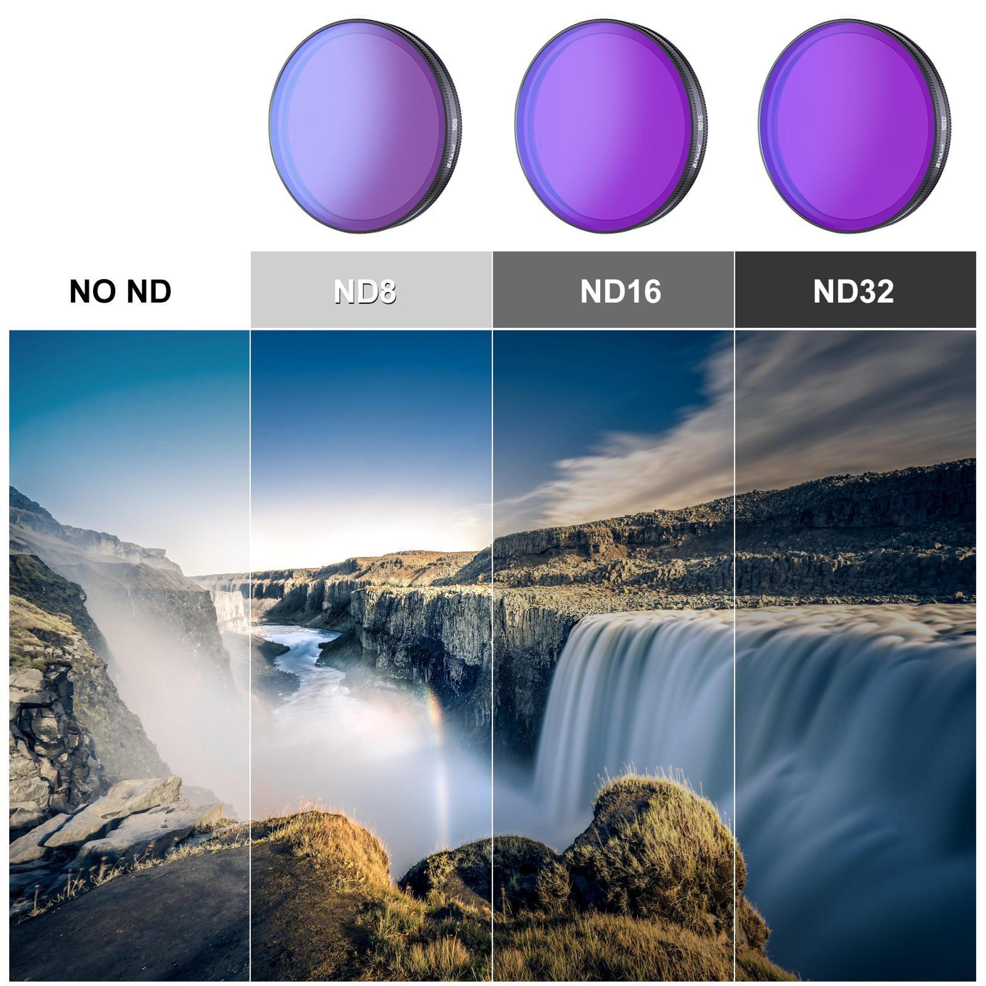 PULUZ Lens Filter For DJI Osmo Action 6 QuickRelease Optical Glass Camera Filter 6