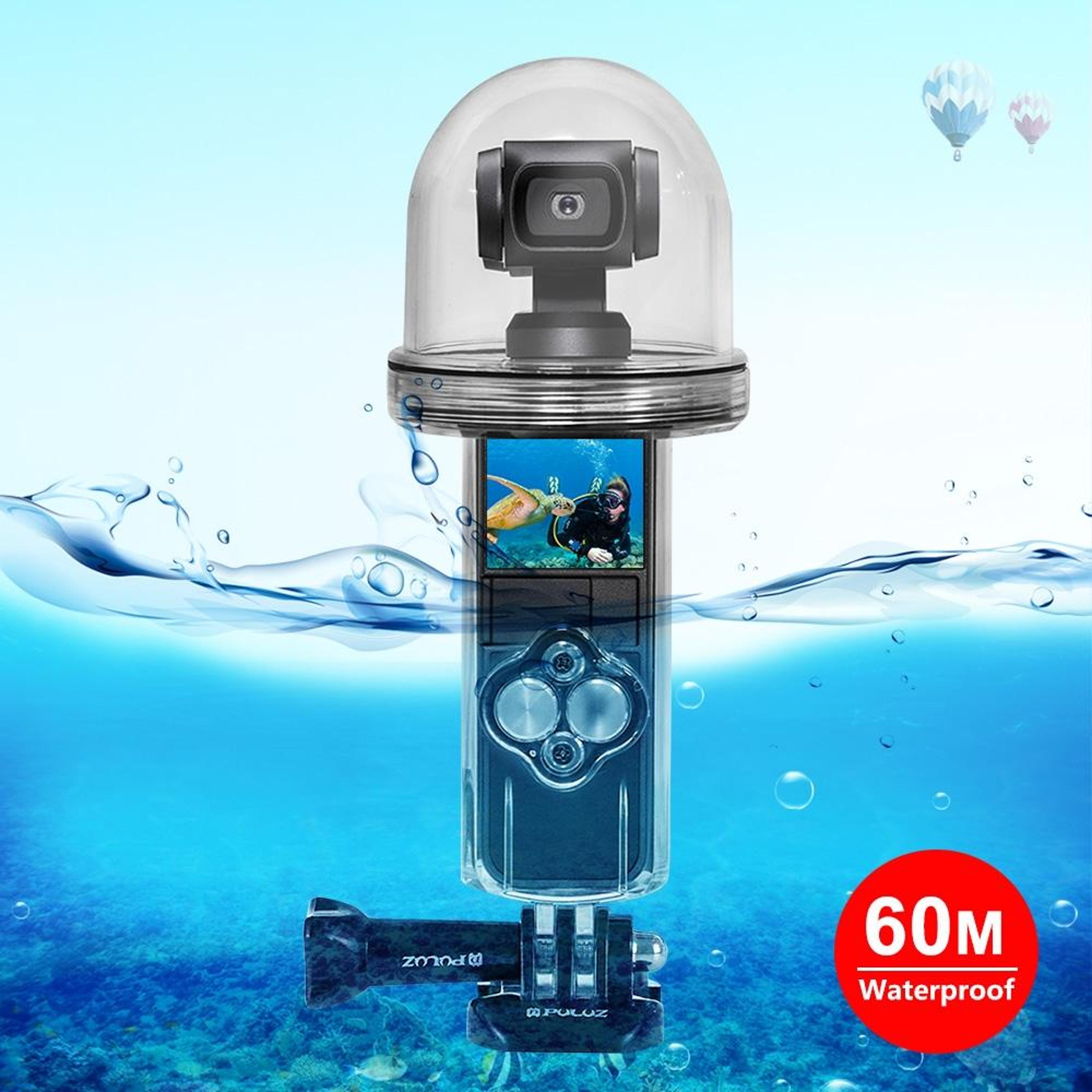 dji osmo pocket 60m waterproof diving case underwater housing camera protections