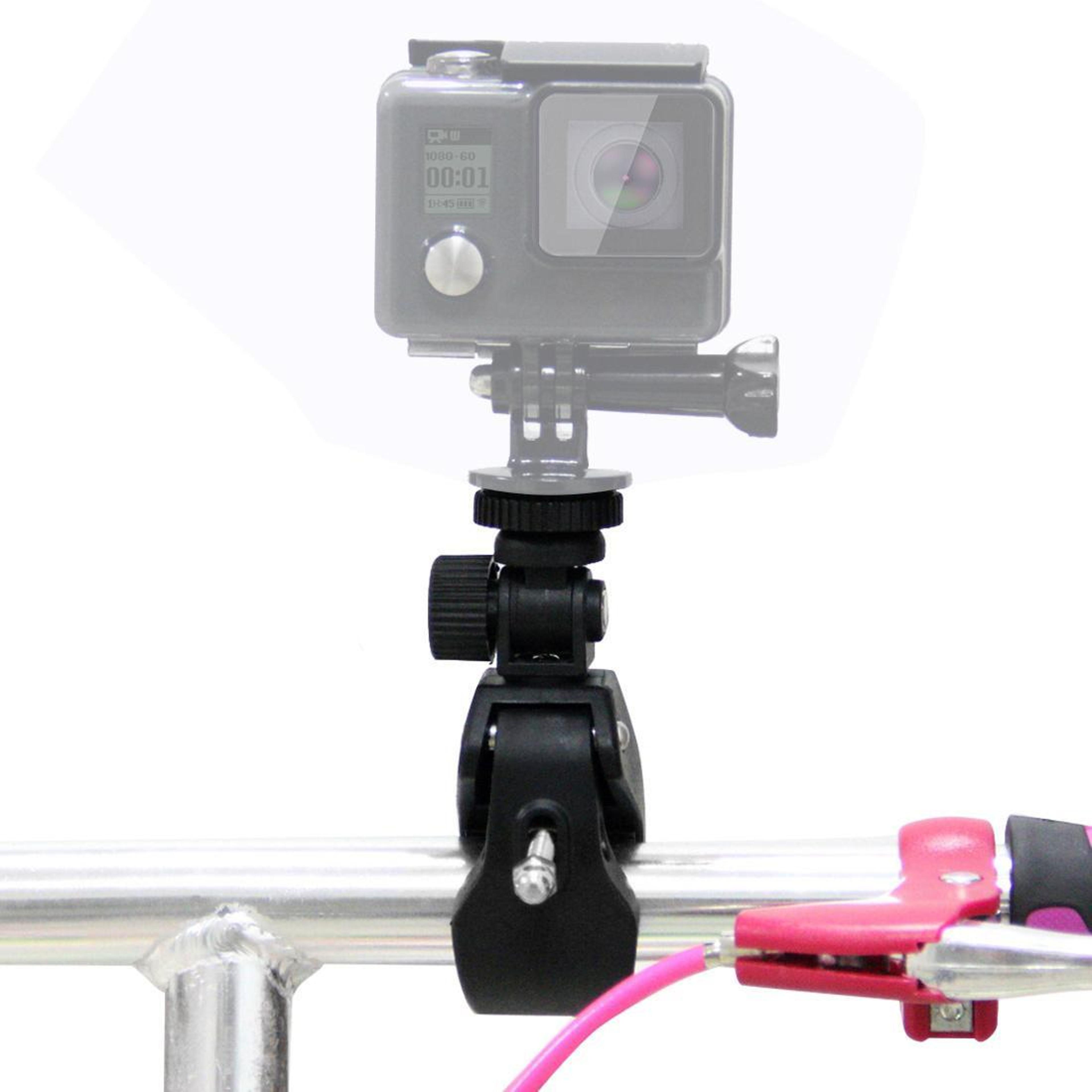 PULUZ Aluminum Alloy Bike Seatpost Action Camera Mount For GoPro Insta360 DJI Shock Absorbing Stabl