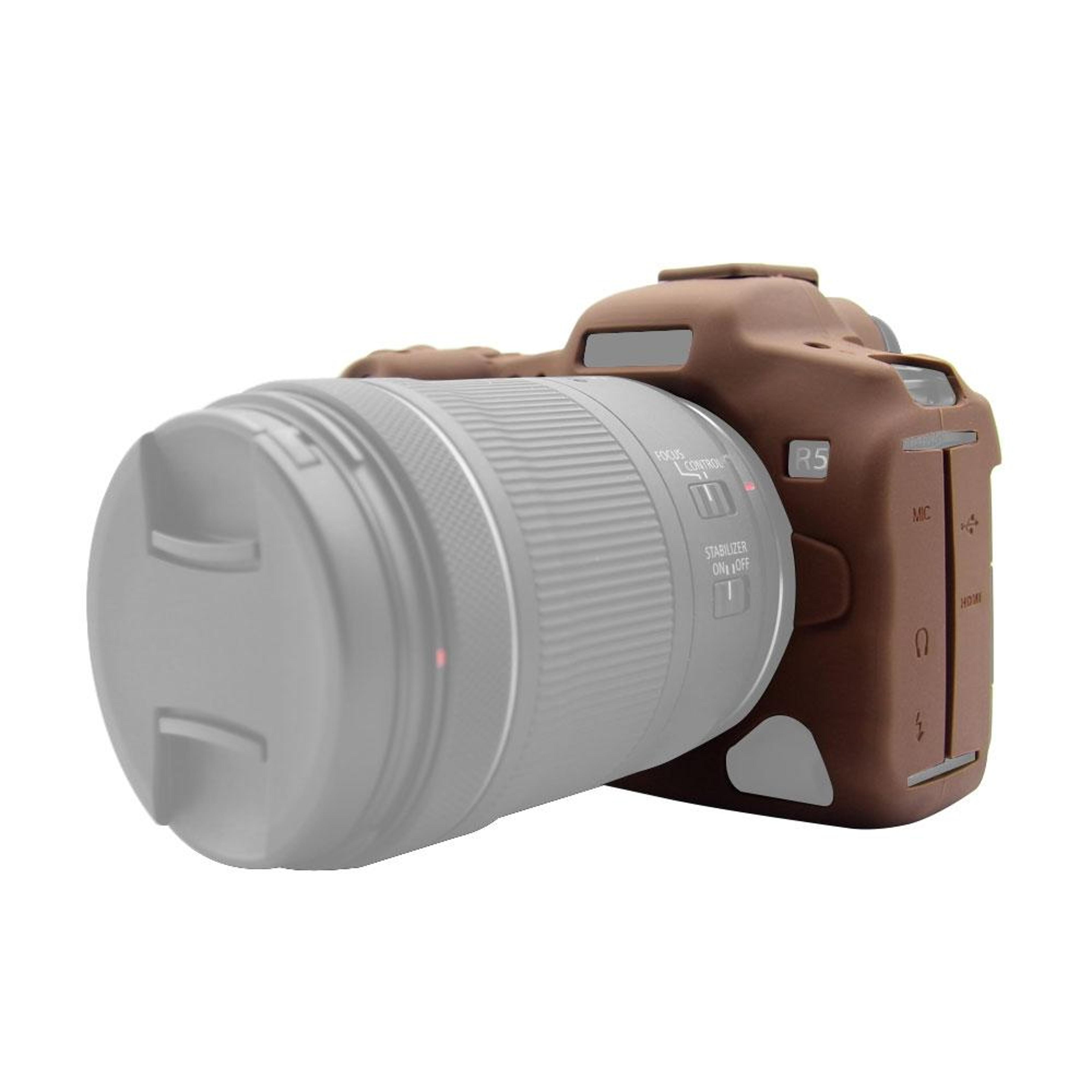 PULUZ Soft Silicone Protective Case For Canon EOS R5 Camera Cover DSLR Protection 6