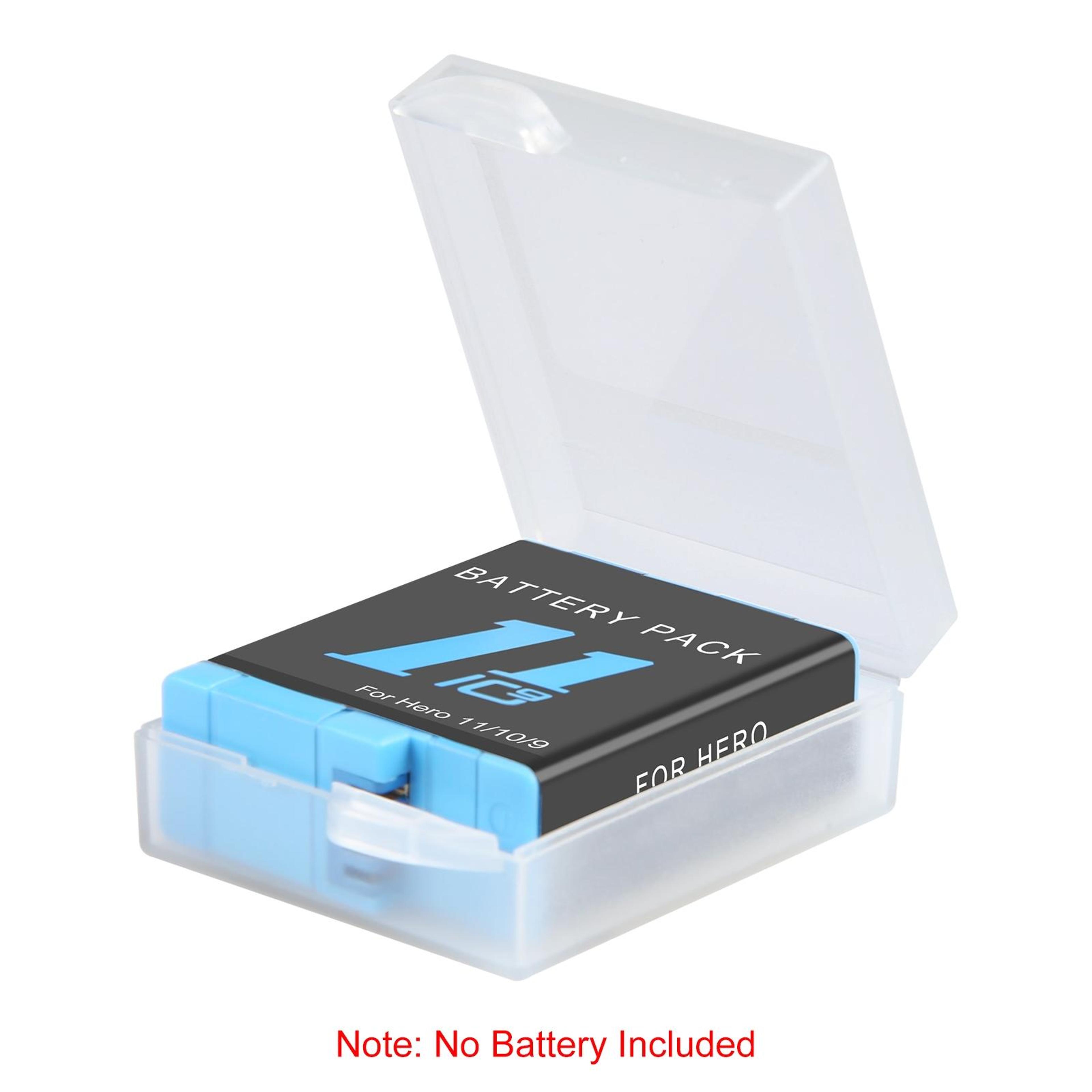 PULUZ GoPro Battery Storage Case Clear Protective Organizer For Enduro  Hero Batteries 3