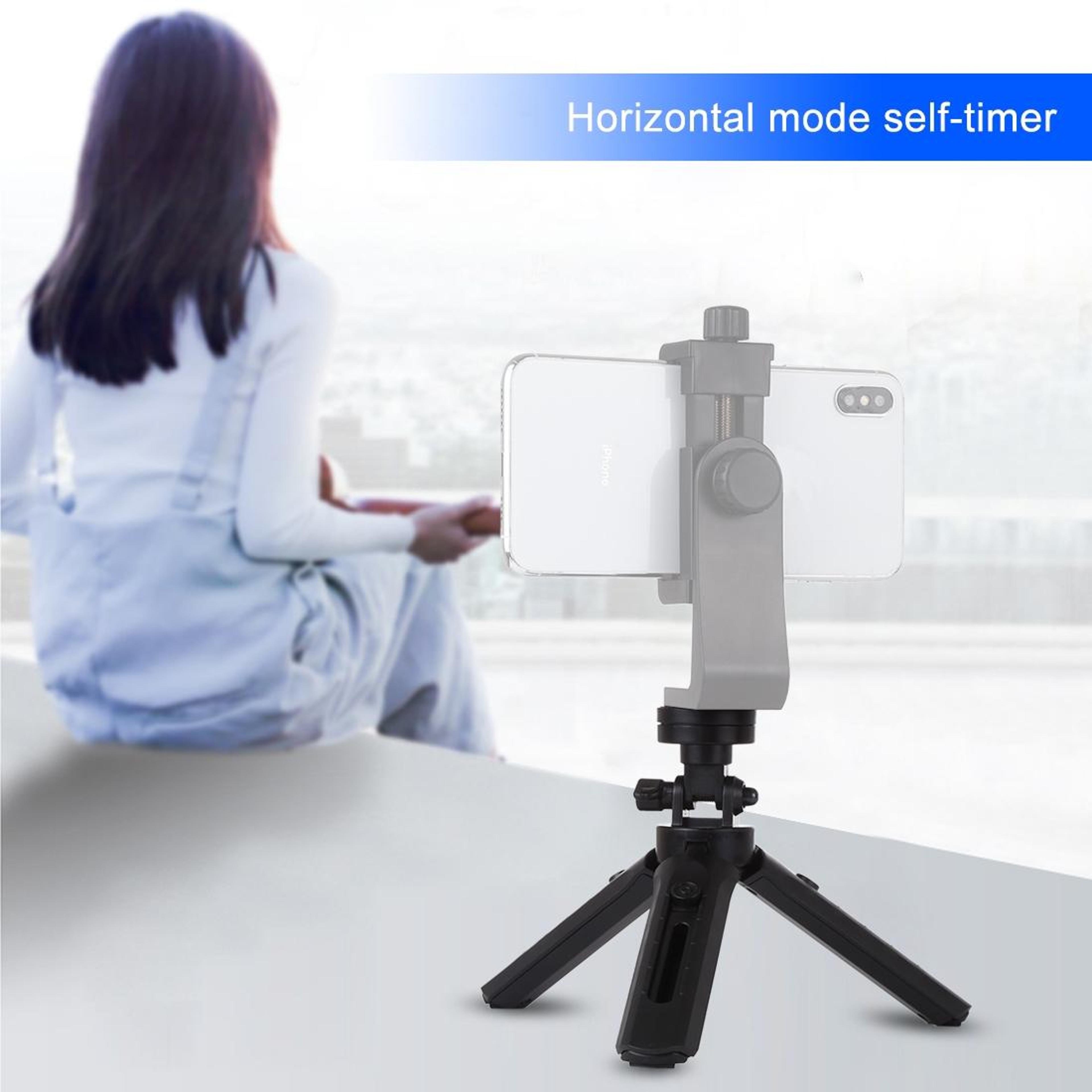 PULUZ Adjustable Desktop Camera Tripod Stand With 14 Mount For DSLR Vlogging  Travel 7