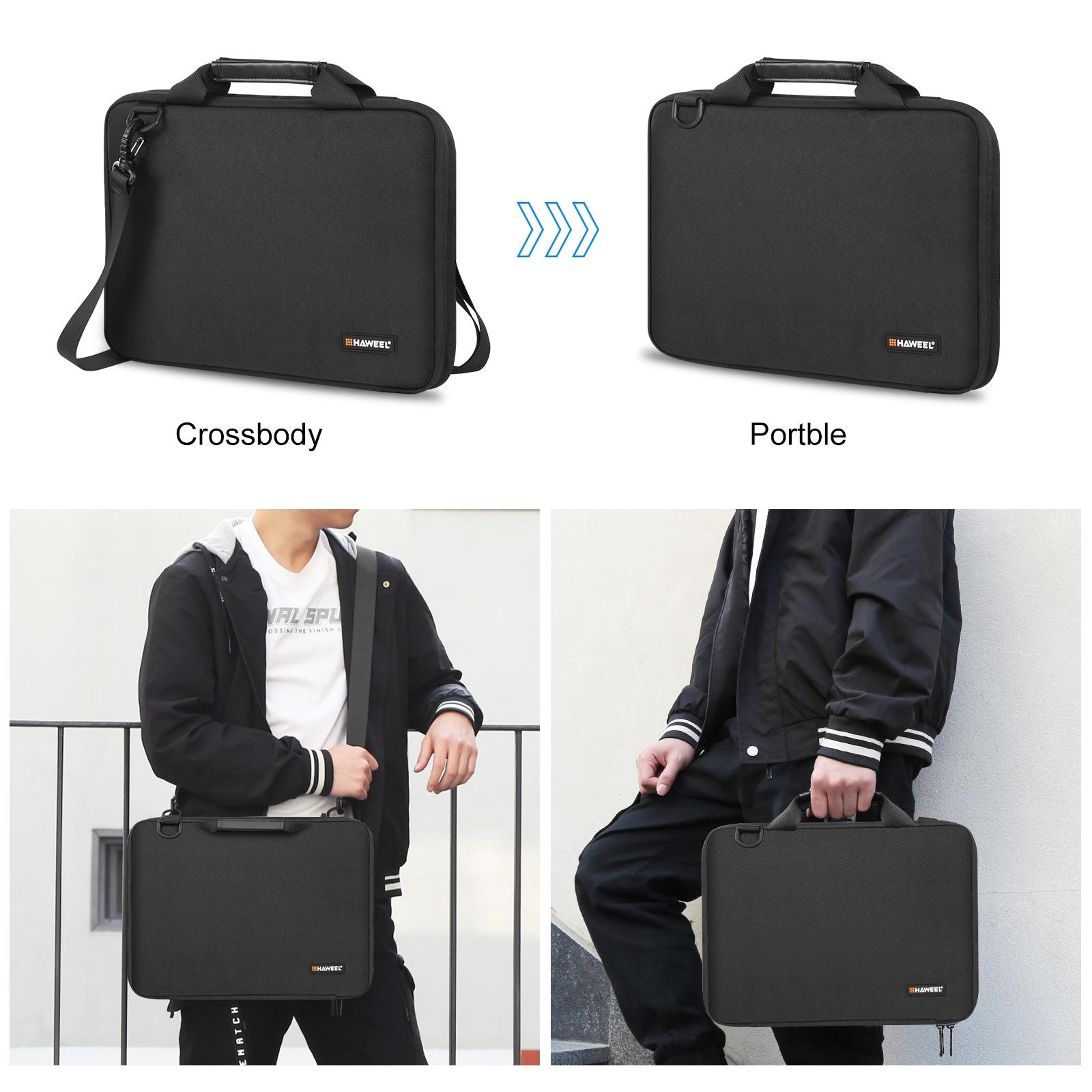 Waterproof 1516 Inch Crossbody Laptop Briefcase Bag For MacBook ThinkPad ASUS 6
