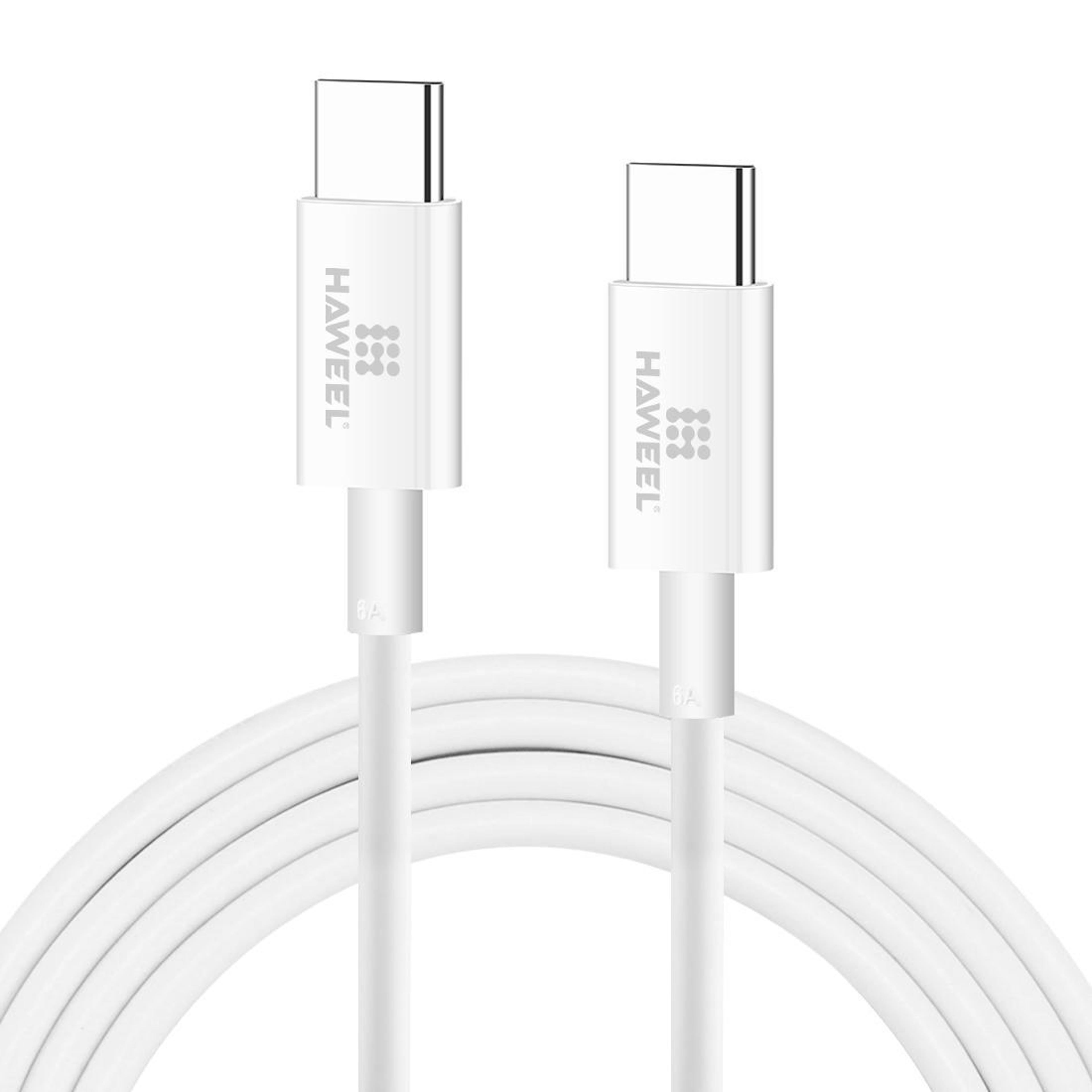 HAWEEL  USBC To USBC PD Fast Charging  Data Cable OTG HighSpeed Sync Cable 6