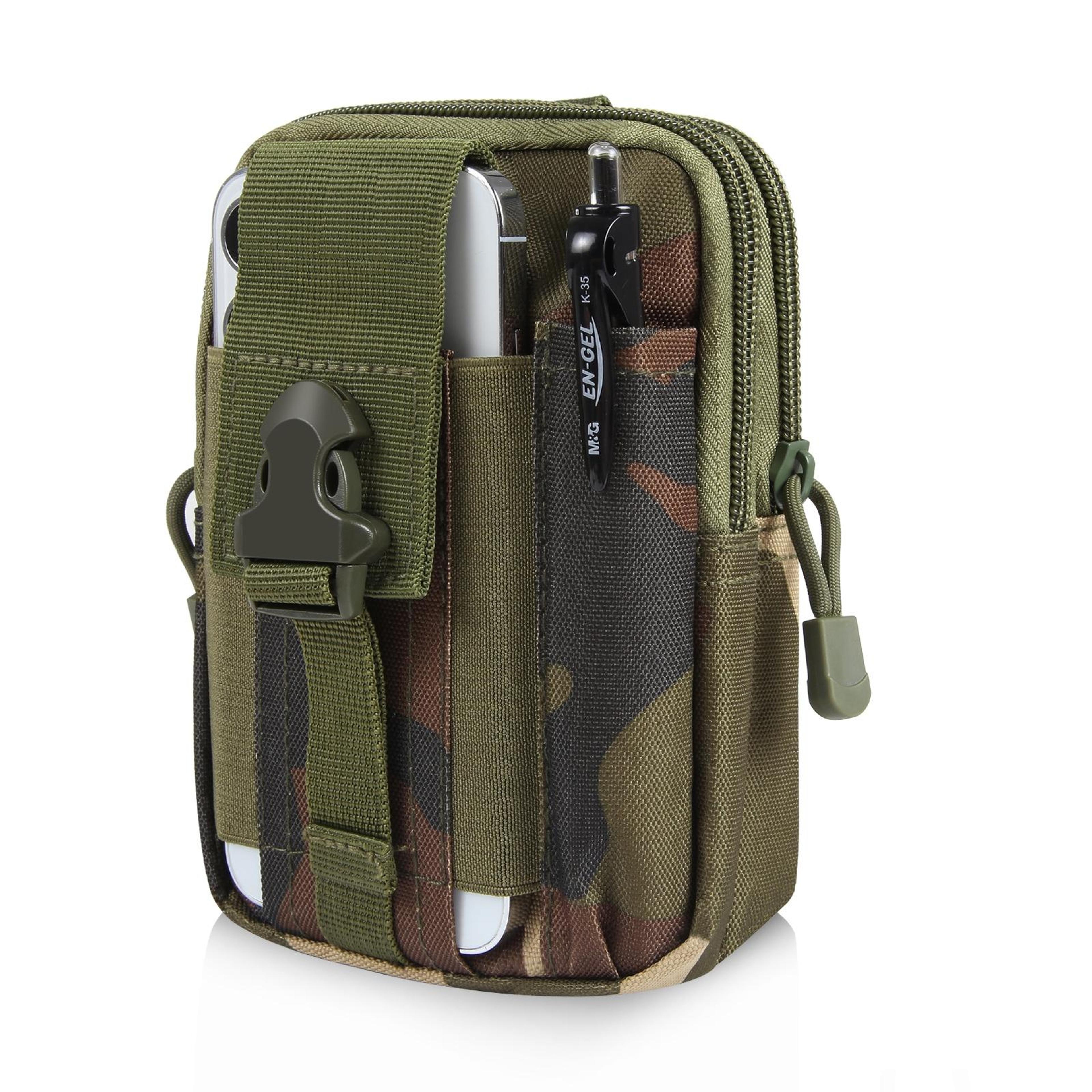 HAWEEL Tactical Hiking Belt Bag MOLLE Phone Waist Pouch Outdoor Utility Storage Bag 10