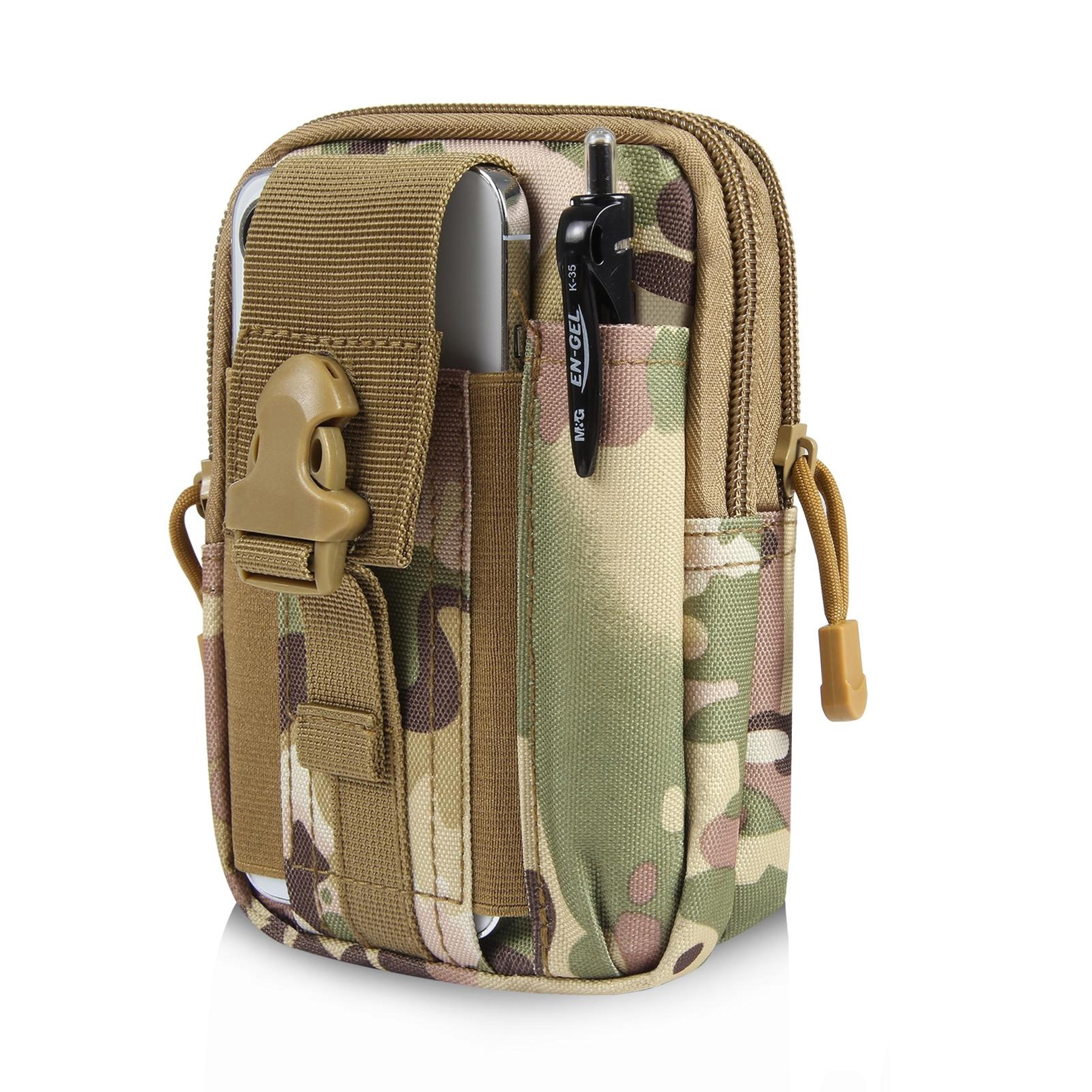 HAWEEL Tactical Hiking Belt Bag MOLLE Phone Waist Pouch Outdoor Utility Storage Bag 11