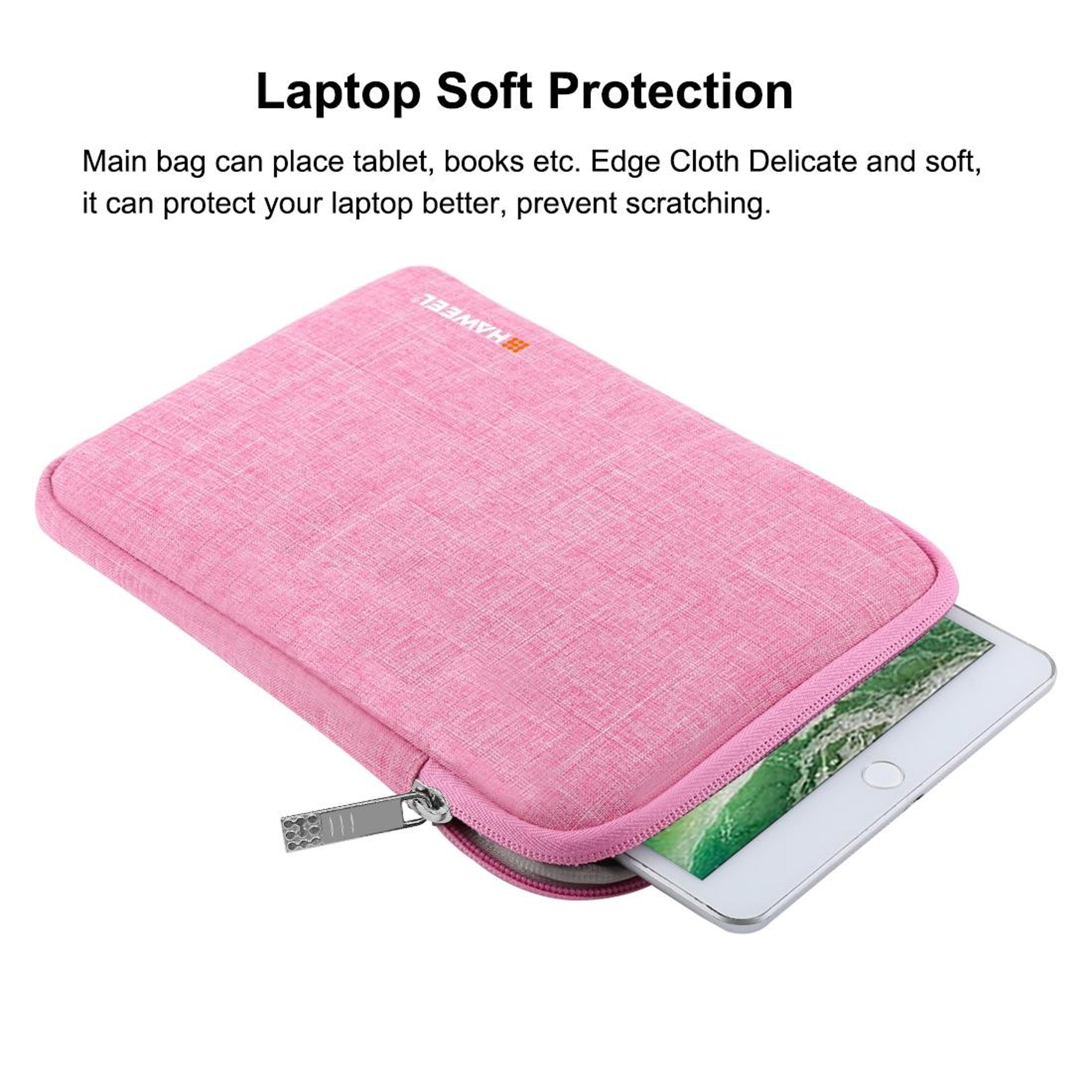 HAWEEL Waterproof Tablet Sleeve Case Zipper Briefcase For IPad Mini Protective Carry Bag 4