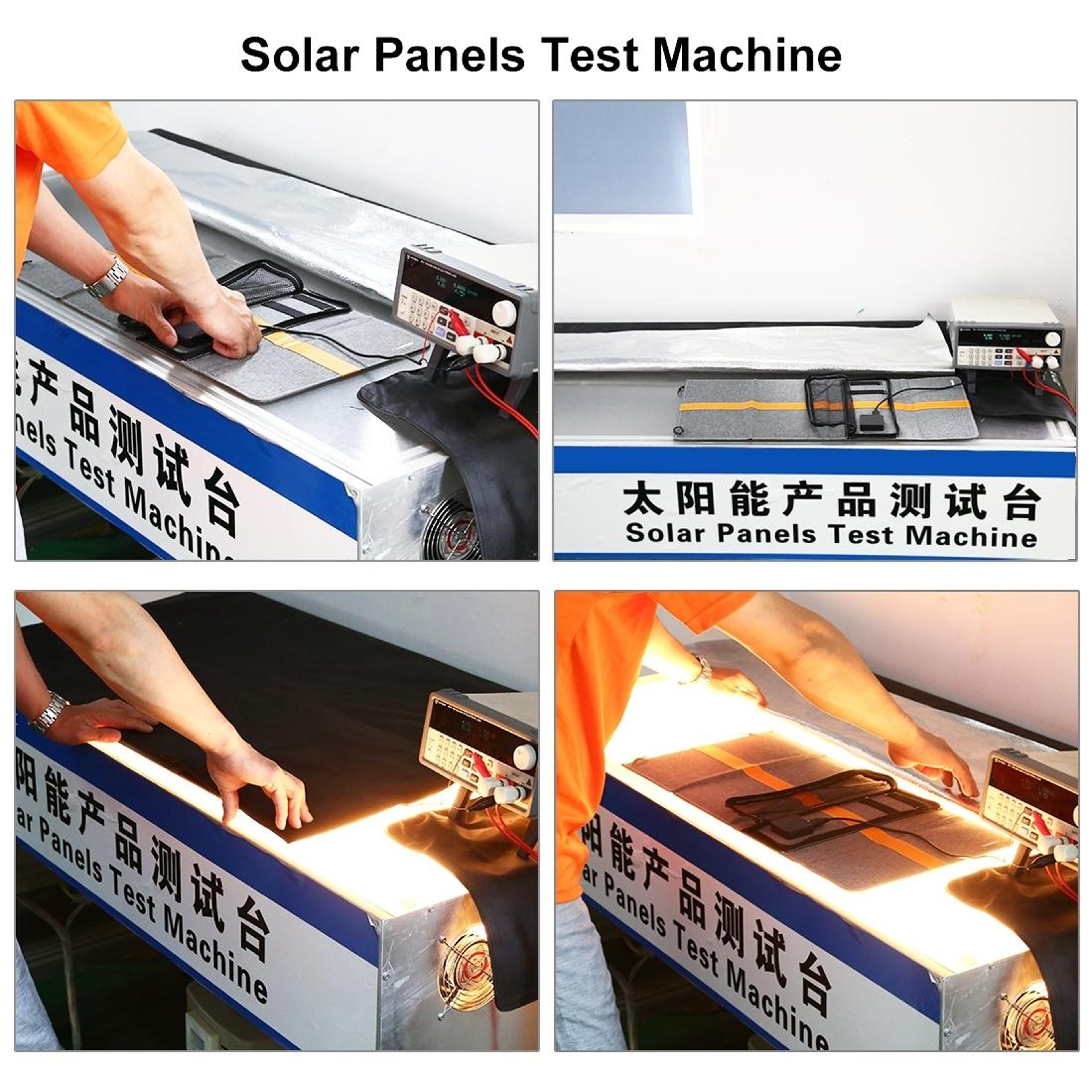 HAWEEL Foldable Solar Panel Charger Portable Camping USB Power Bag 9