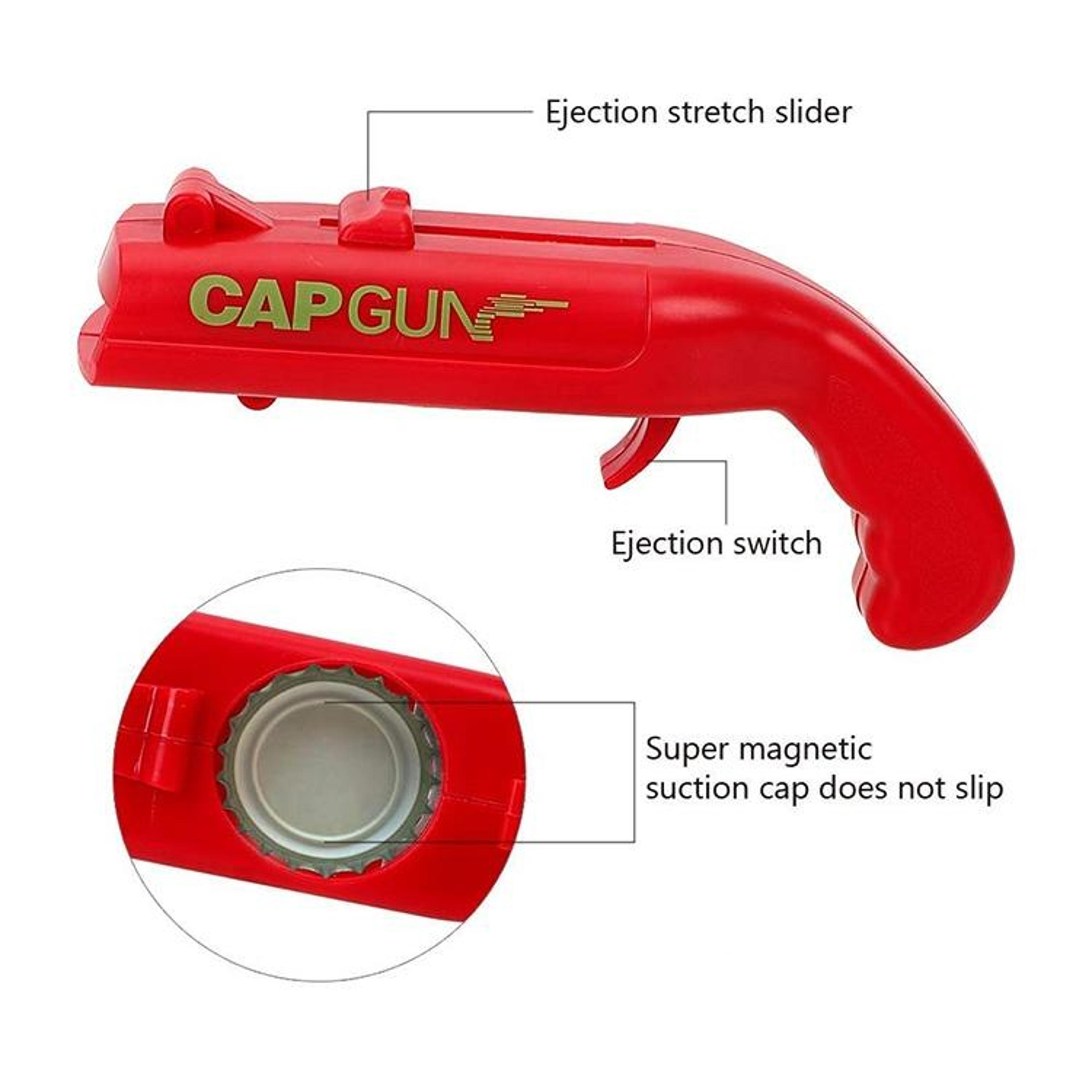 Cap Launcher Beer Bottle Opener Fun Party Bar Tool 3