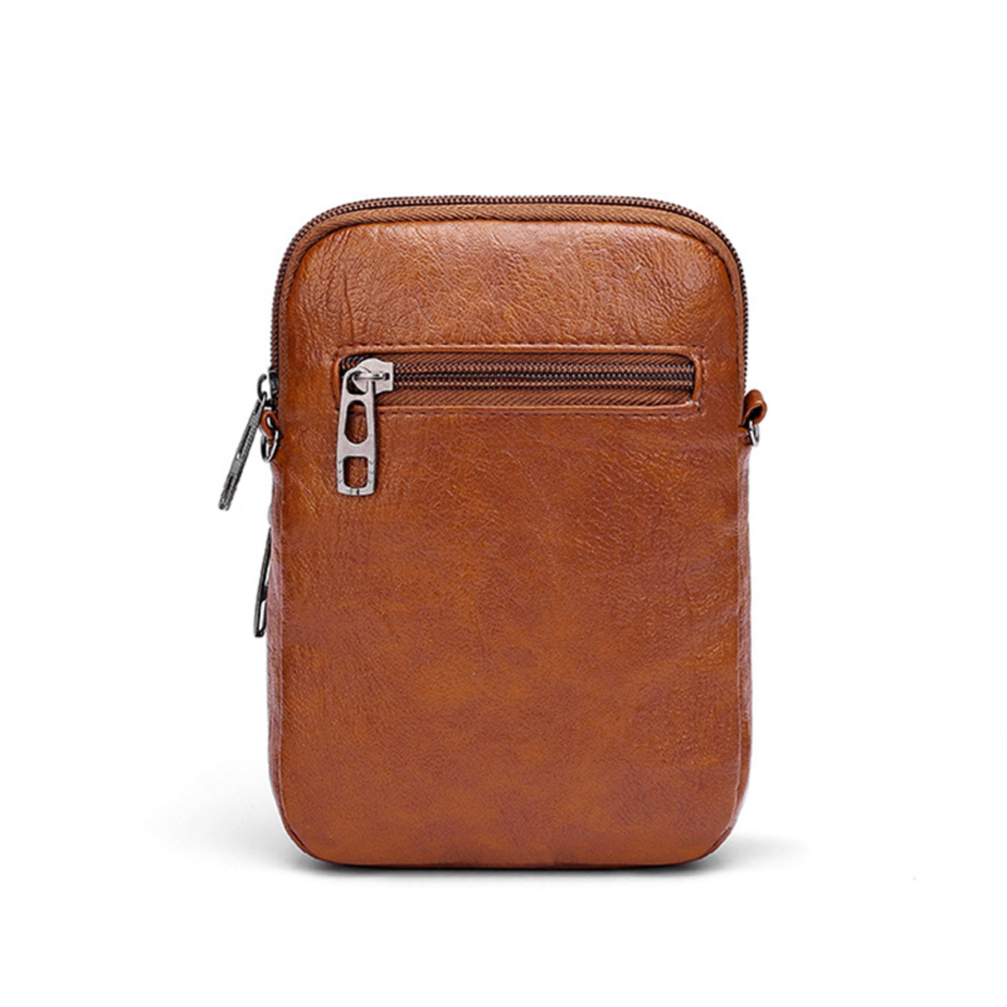 Women Vintage Crossbody Bag MultiFunctional Soft PU Leather Small Shoulder Bag For Phone  Cash 3