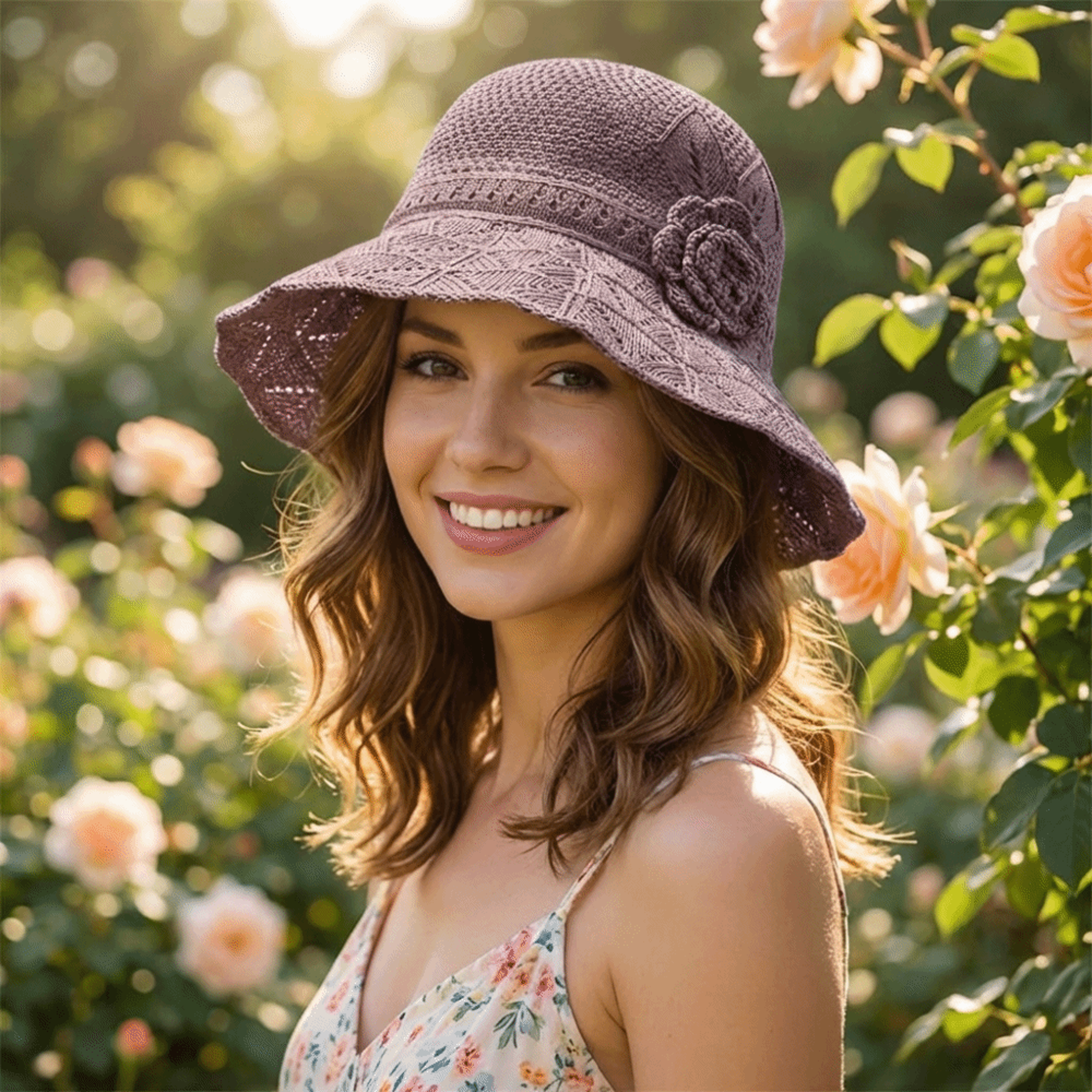 French Style Straw Sun Hat For Women 2