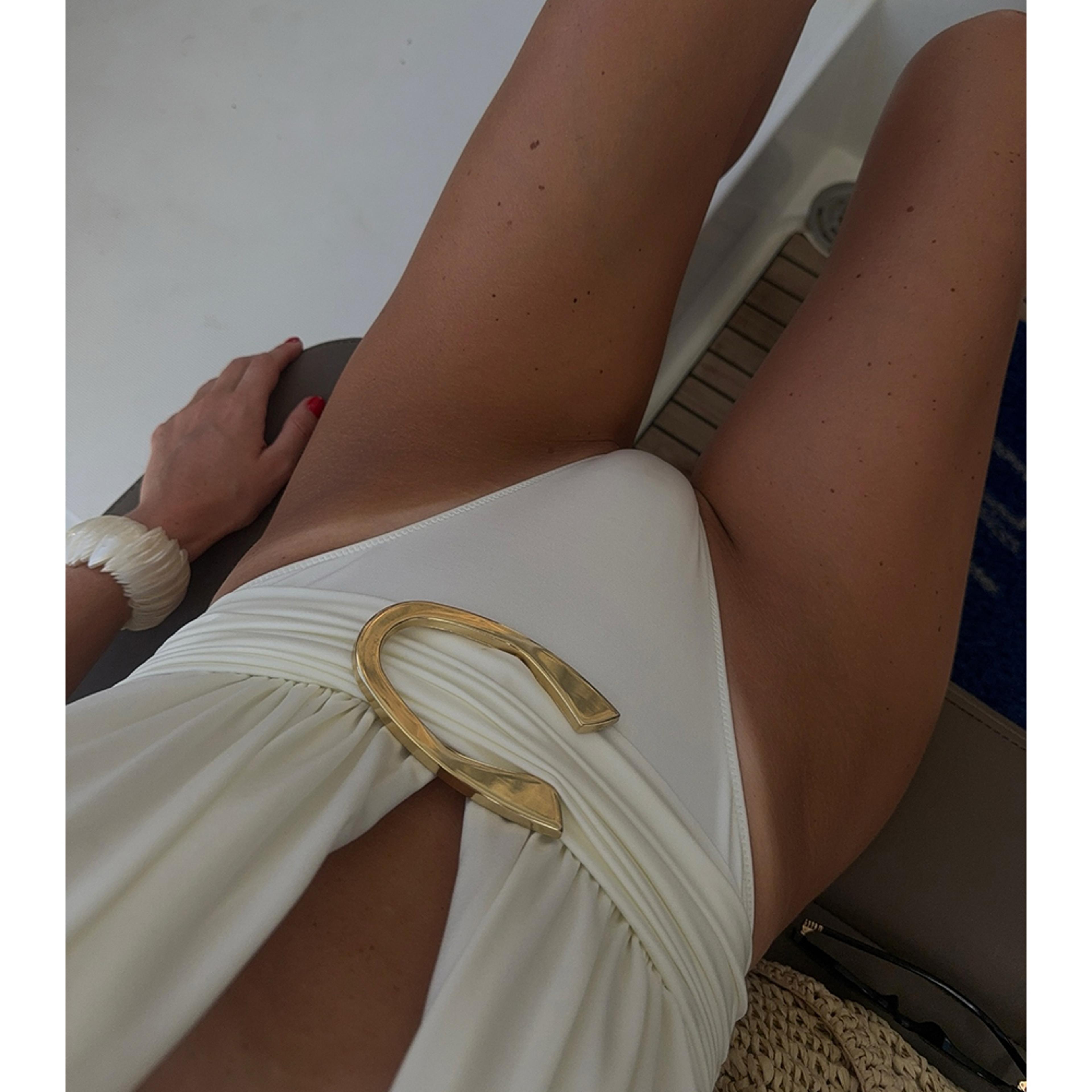 Two Pieces Micro Bikini Set With Mini Skirt 2